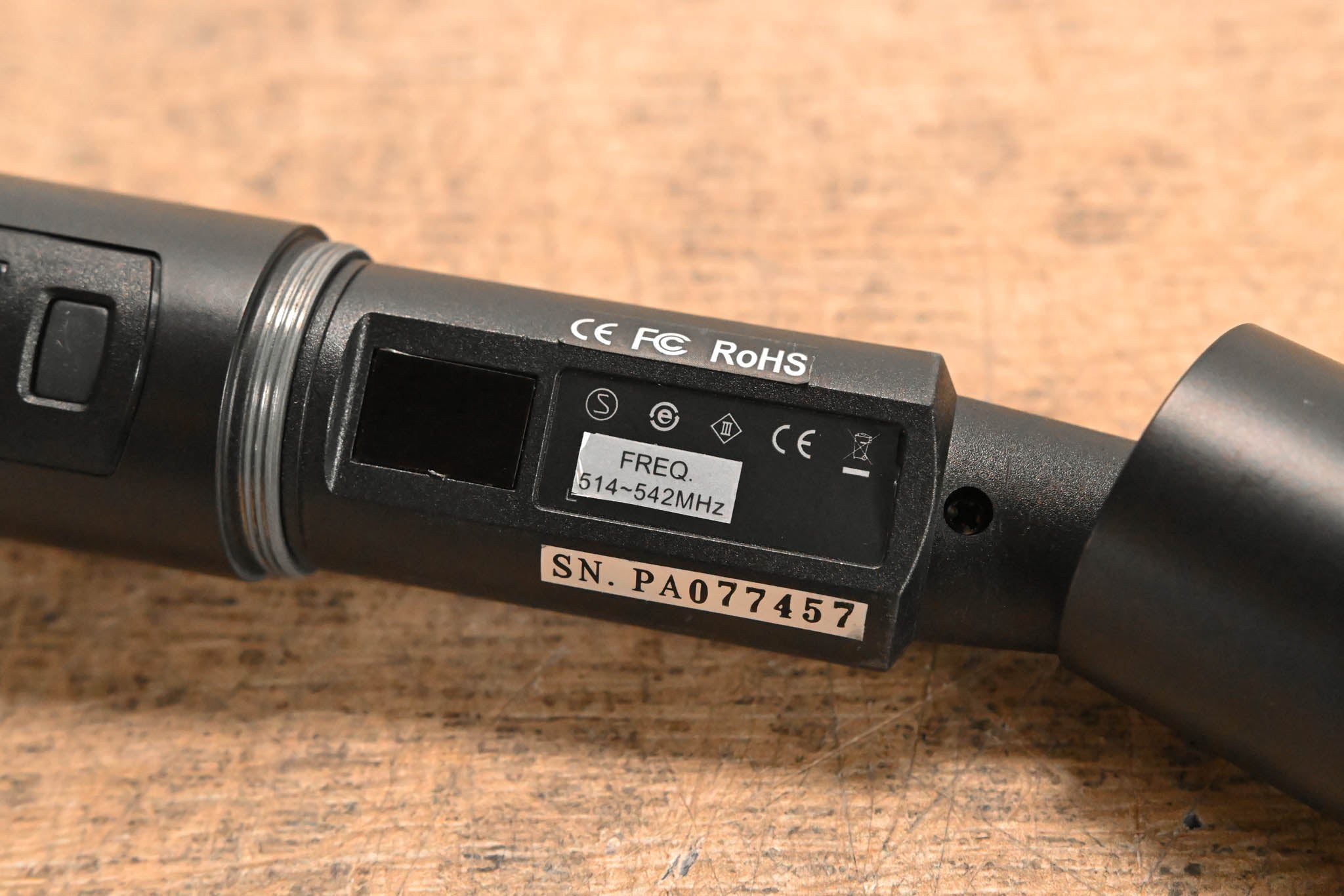 Airwave Technologies U-41 Handheld Transmitter Microphone - 514-542 MHz