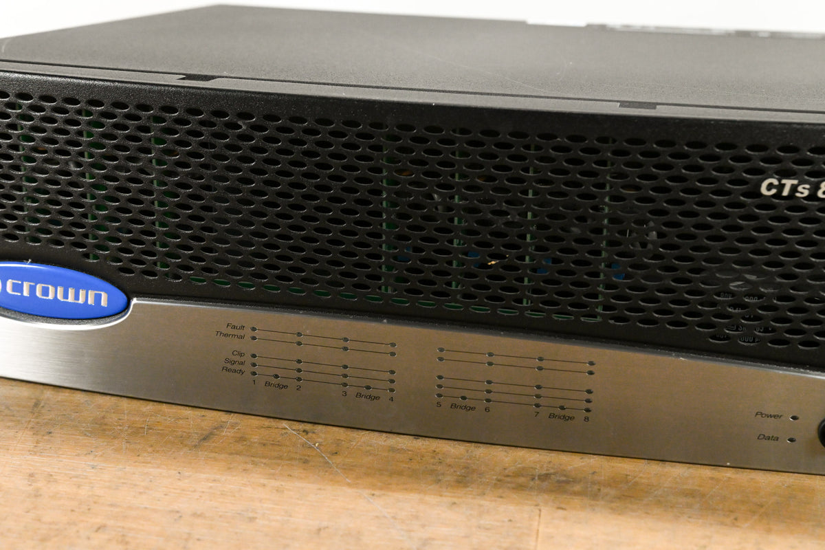 Crown CTs 8200 200W 8-Channel Power Amplifier
