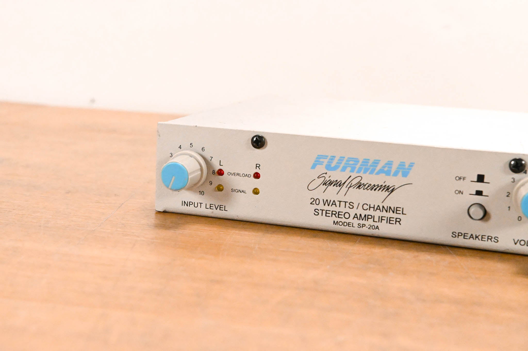 Furman SP-20A 20 Watts/Channel Stereo Amplifier
