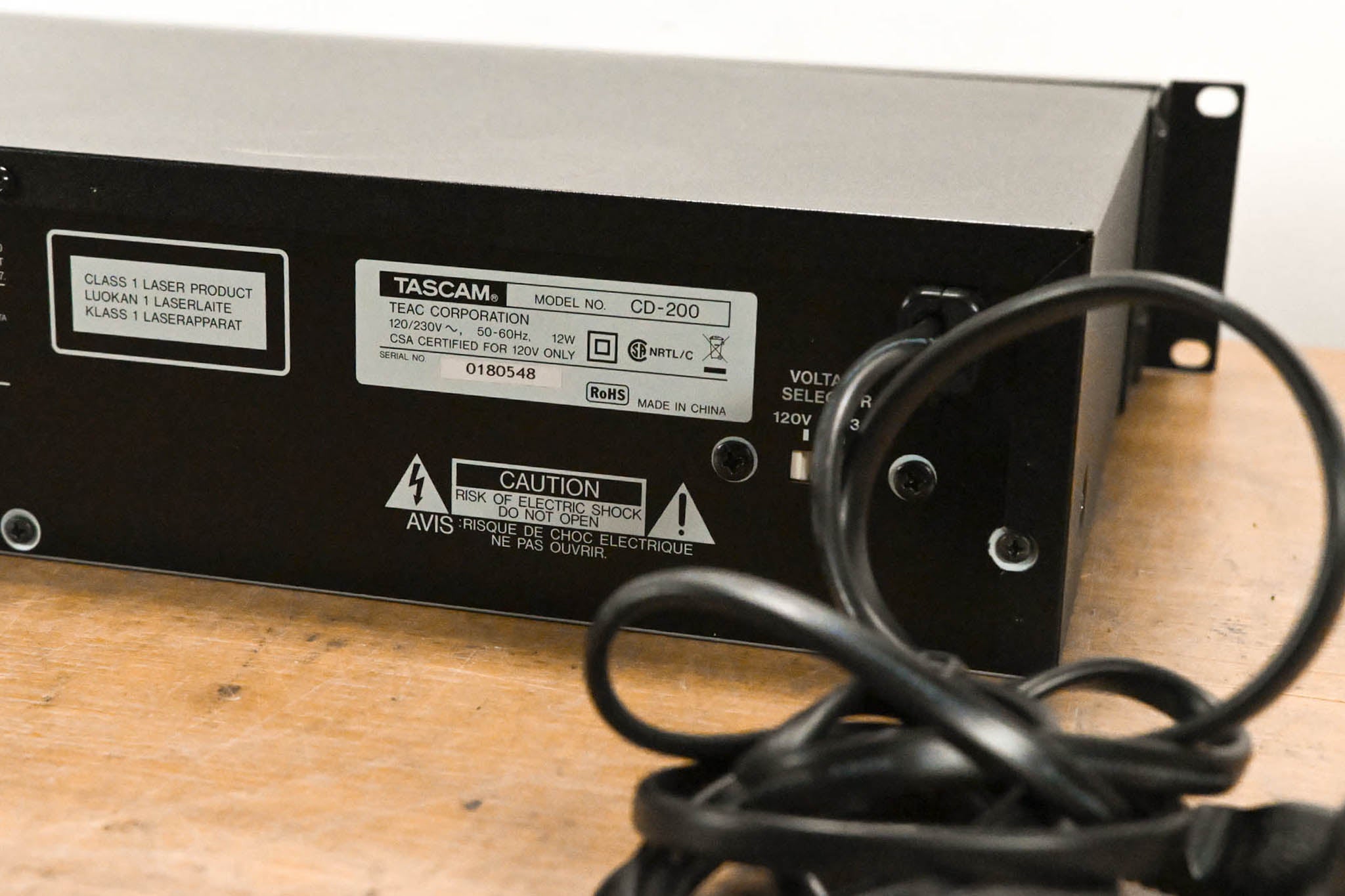 TASCAM CD-200 CD/MP3 Player