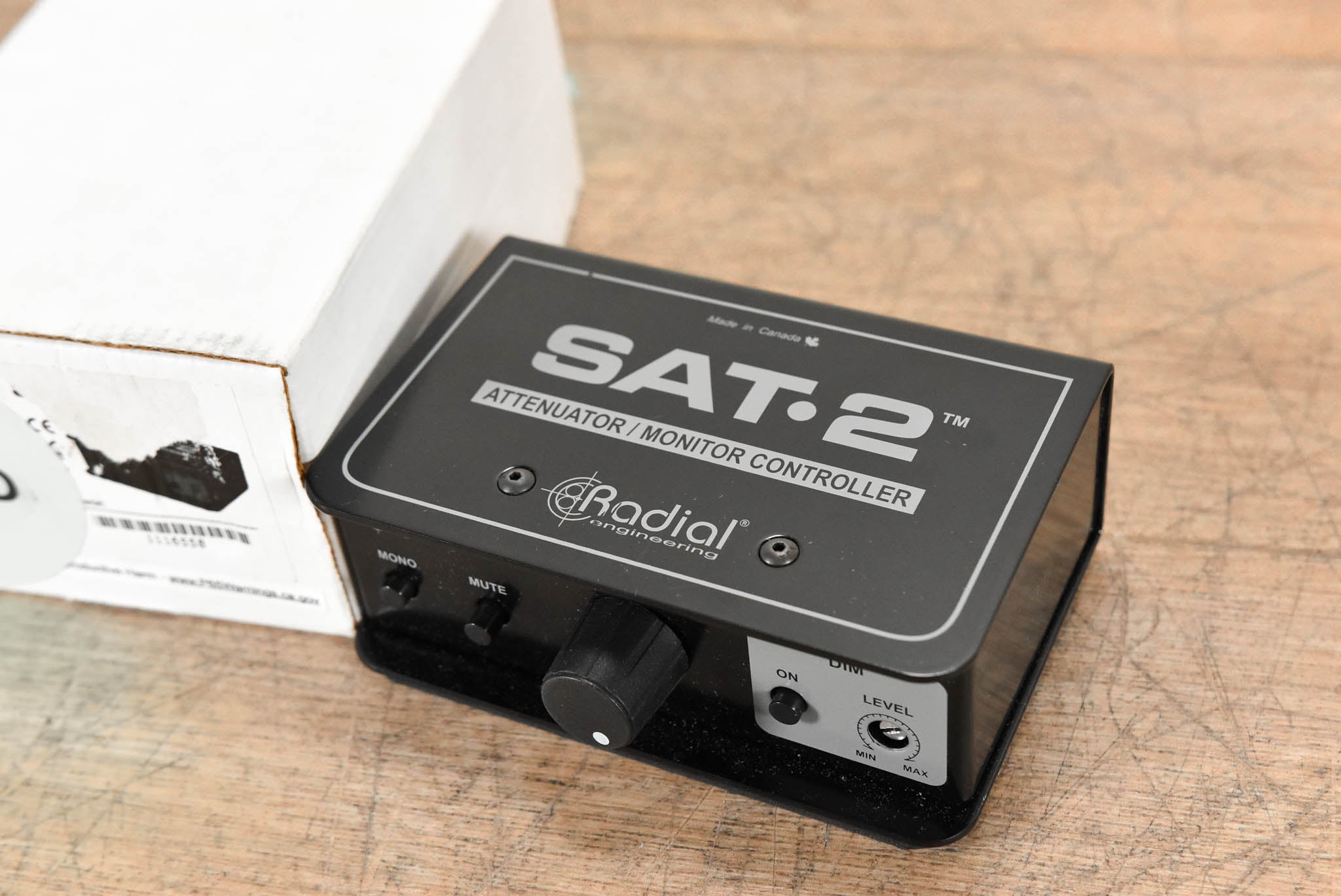 Radial SAT-2 Stereo Audio Attenuator / Monitor Controller