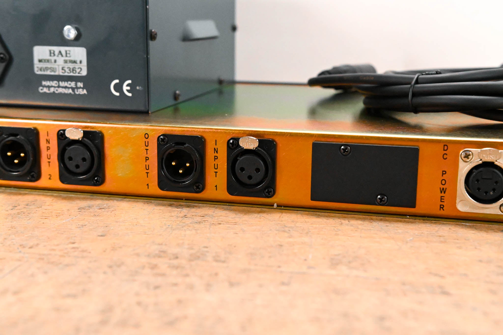 BAE 1073MPF Dual-Channel Microphone Preamp with Power Supply