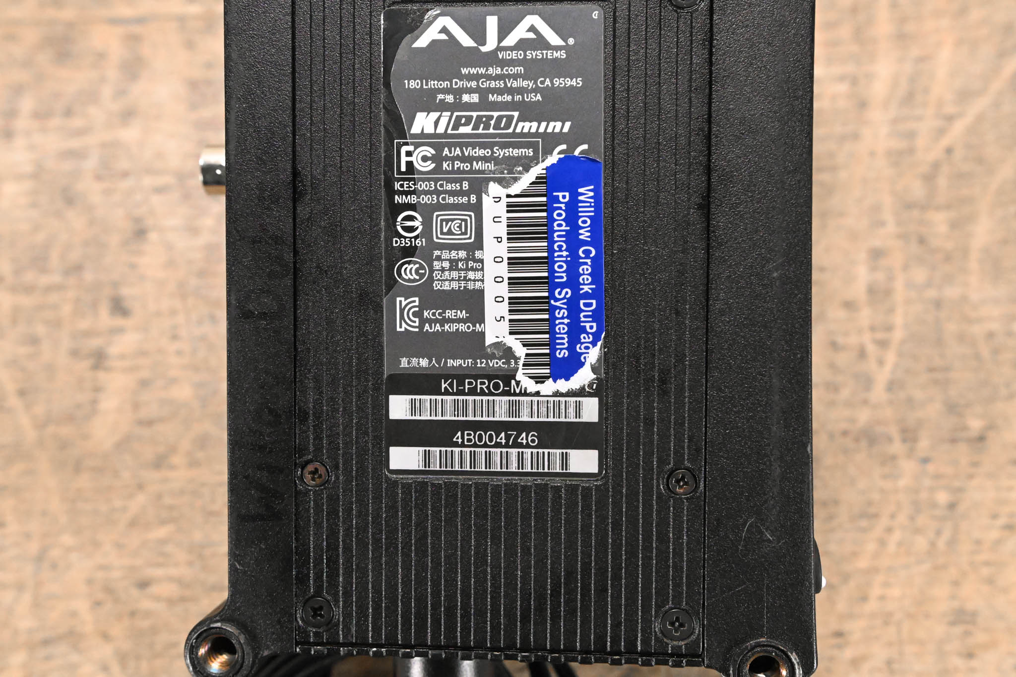 AJA Ki Pro Mini Compact Field Recorder