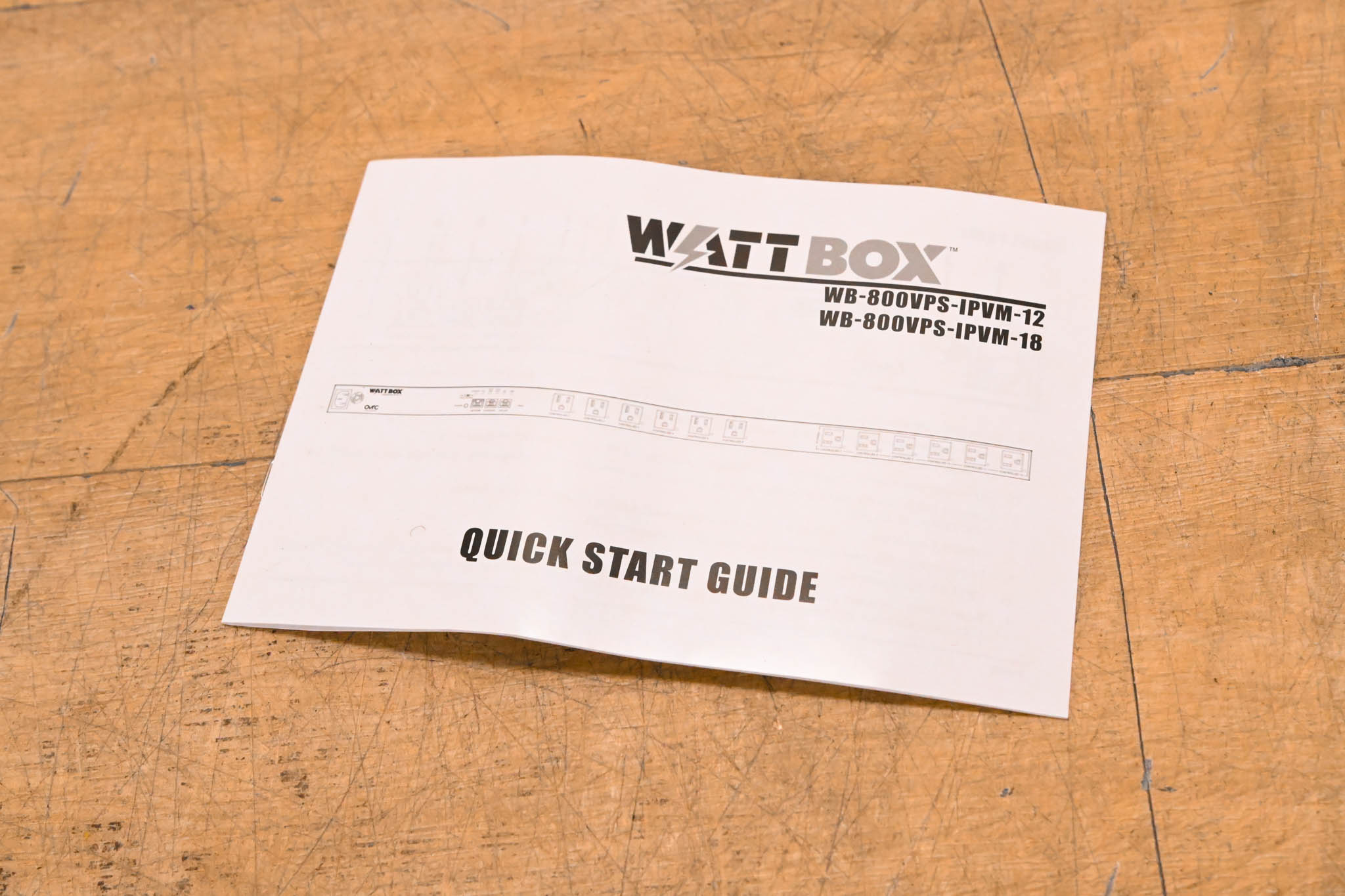 WattBox WB-800VPS-IPVM-12 Vertical IP Power Conditioner (12 Outlets)