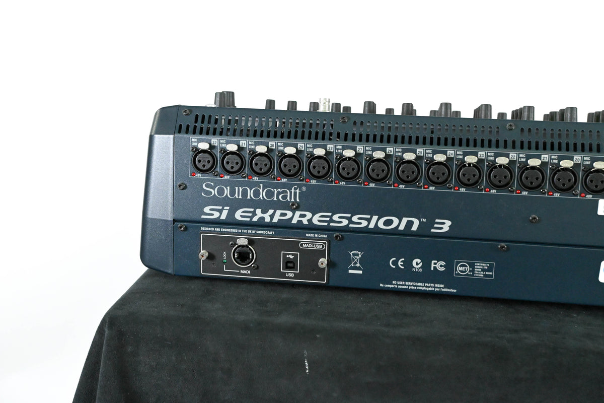 Soundcraft Si Expression 3 32-Channel Digital Mixer with MADI-USB Card
