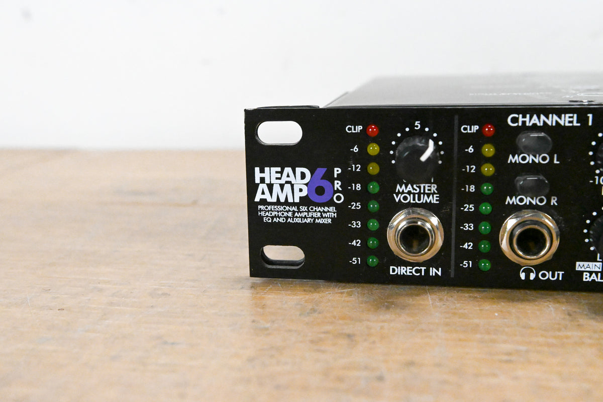 ART HeadAmp6Pro 6-Channel Headphone Amplifier