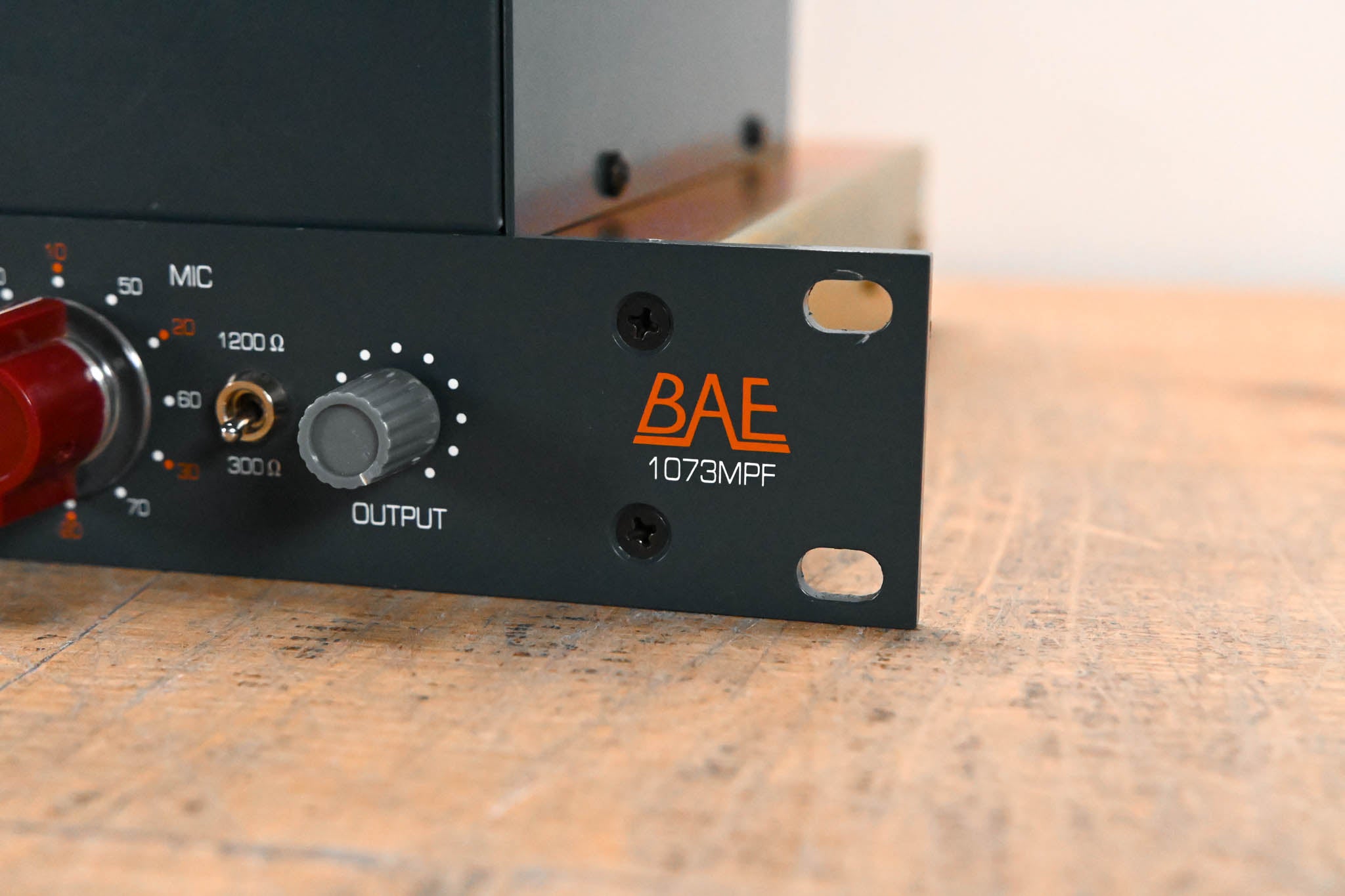 BAE 1073MPF Dual-Channel Microphone Preamp with Power Supply