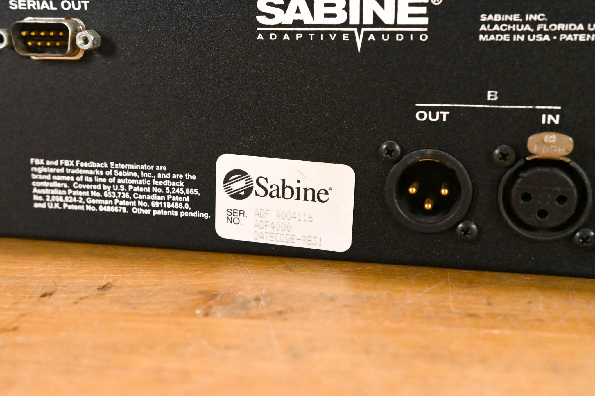 Sabine Power-Q ADF-4000 Processor