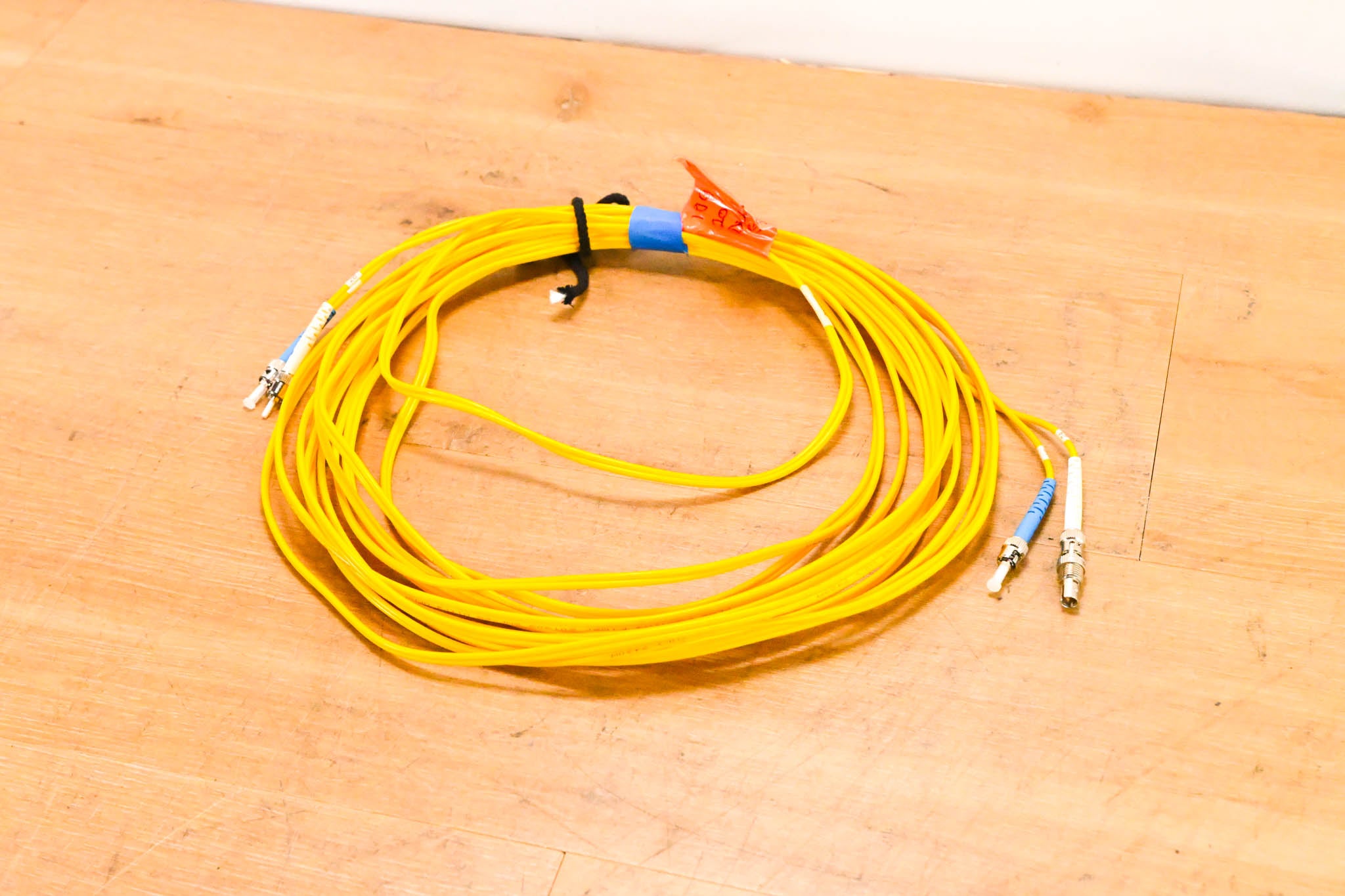 Corning SMF-28 Ultra ST-ST Duplex Single Mode Fiber Cable - 20'