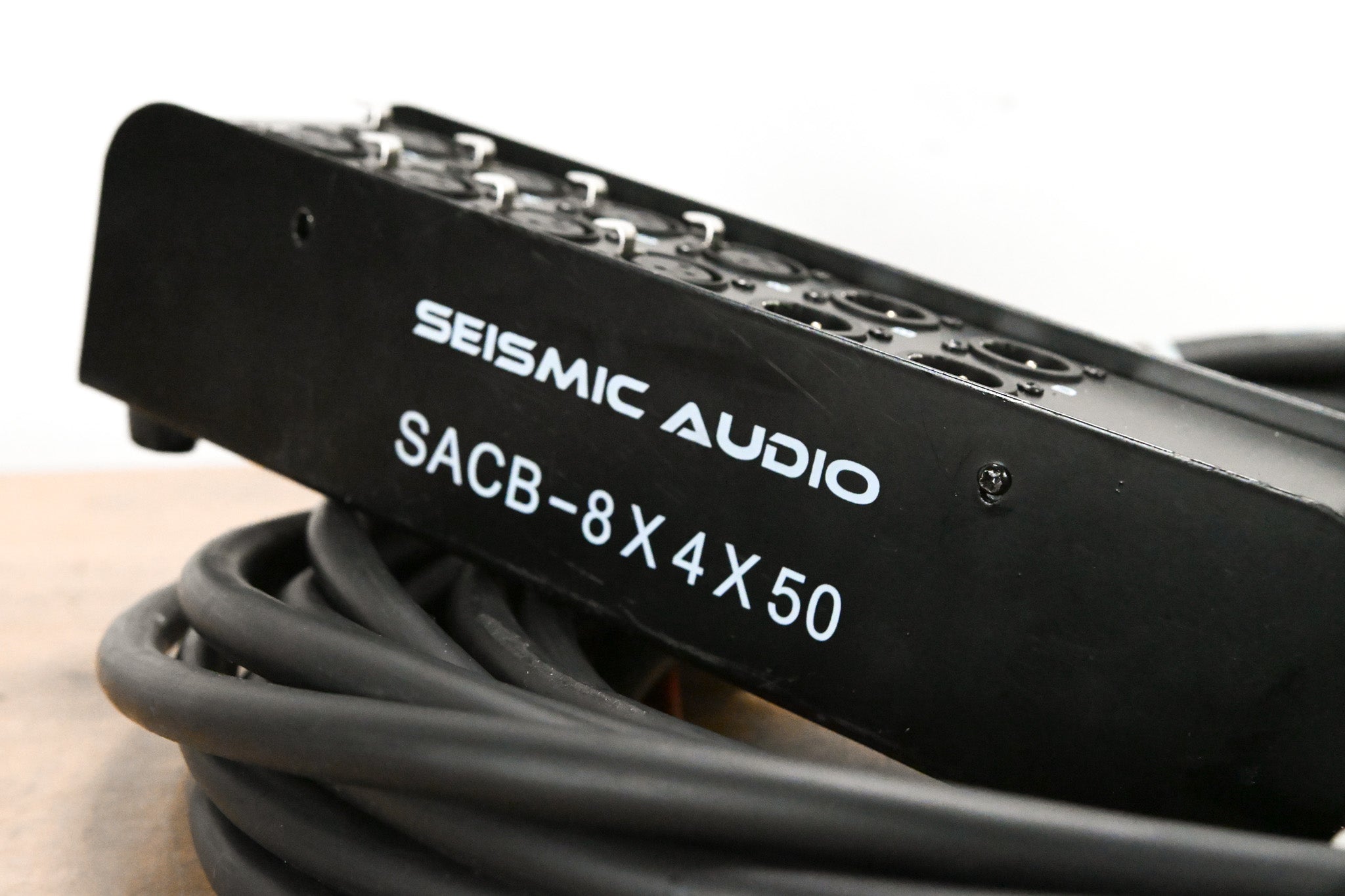 Seismic Audio SACB-8x4x50 8-Channel XLR Snake Cable w/ 4 Returns - 50'