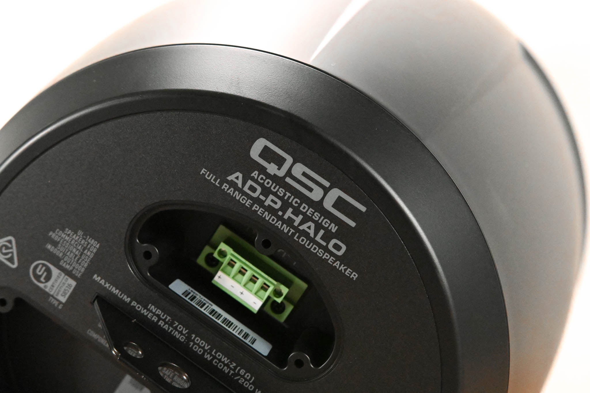 QSC AD-P.Halo Integrated SUB/SAT Pendant Loudspeaker System