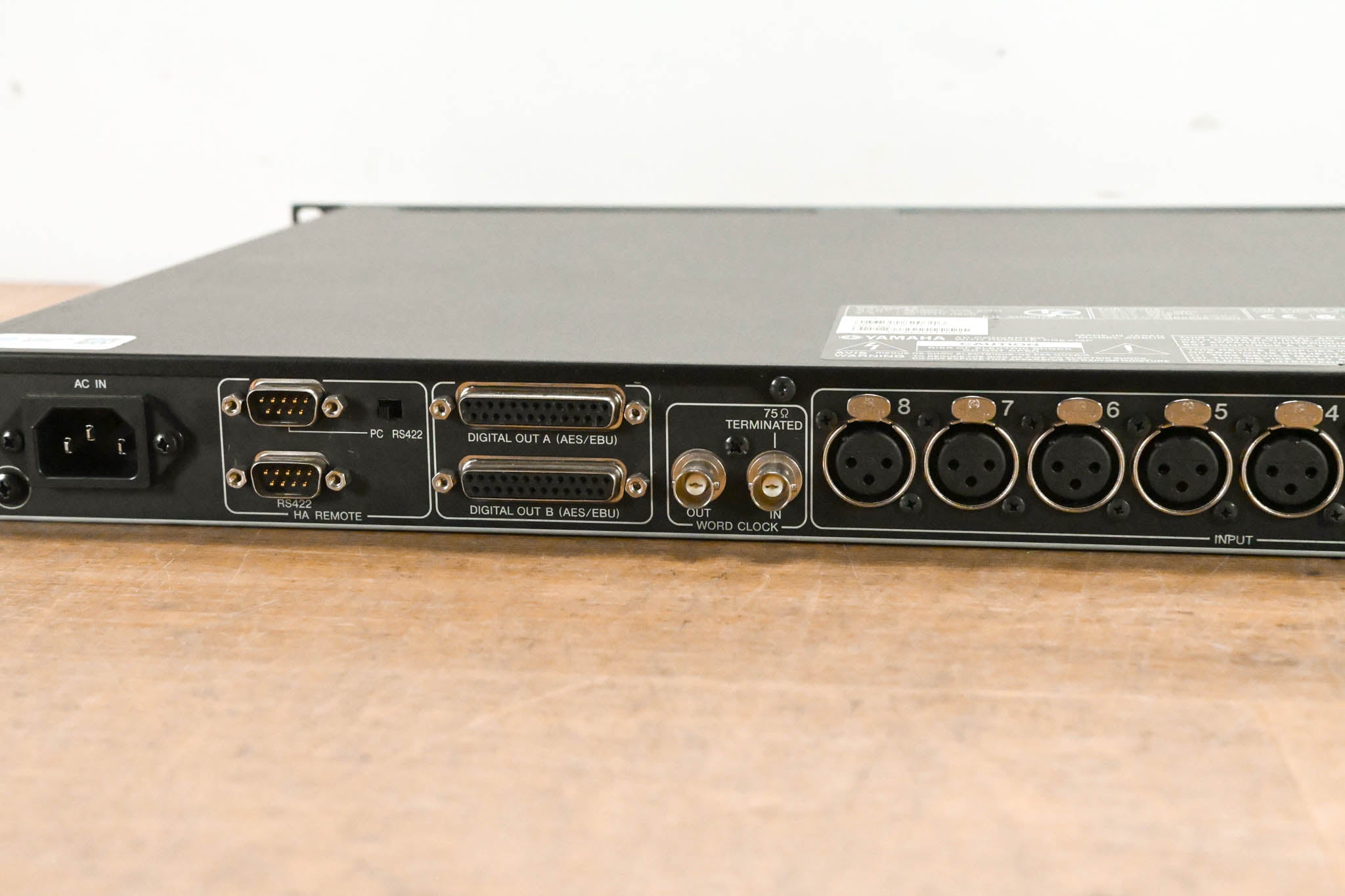 Yamaha AD8HR AD Converter with Remote Preamp