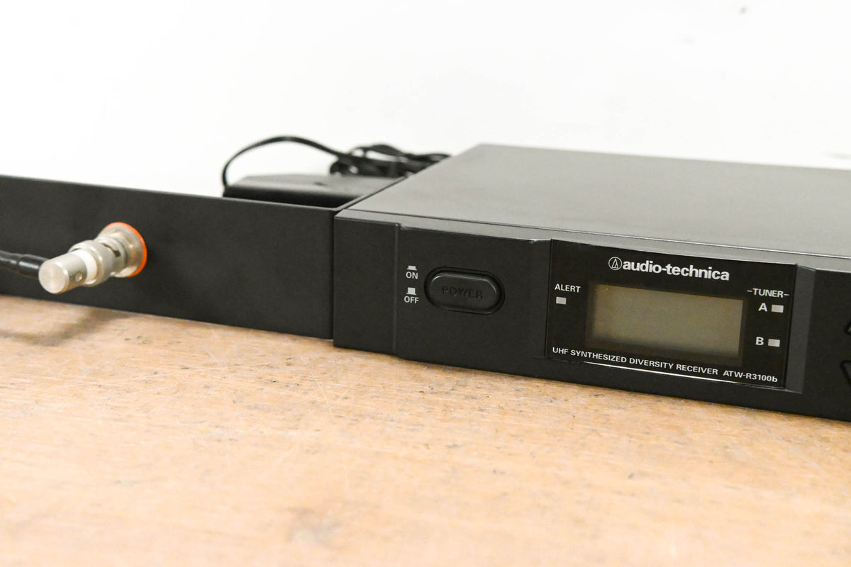 Audio-Technica ATW-R3100bC Receiver w/ ATW-T310bC Bodypack: 541-566 MHz