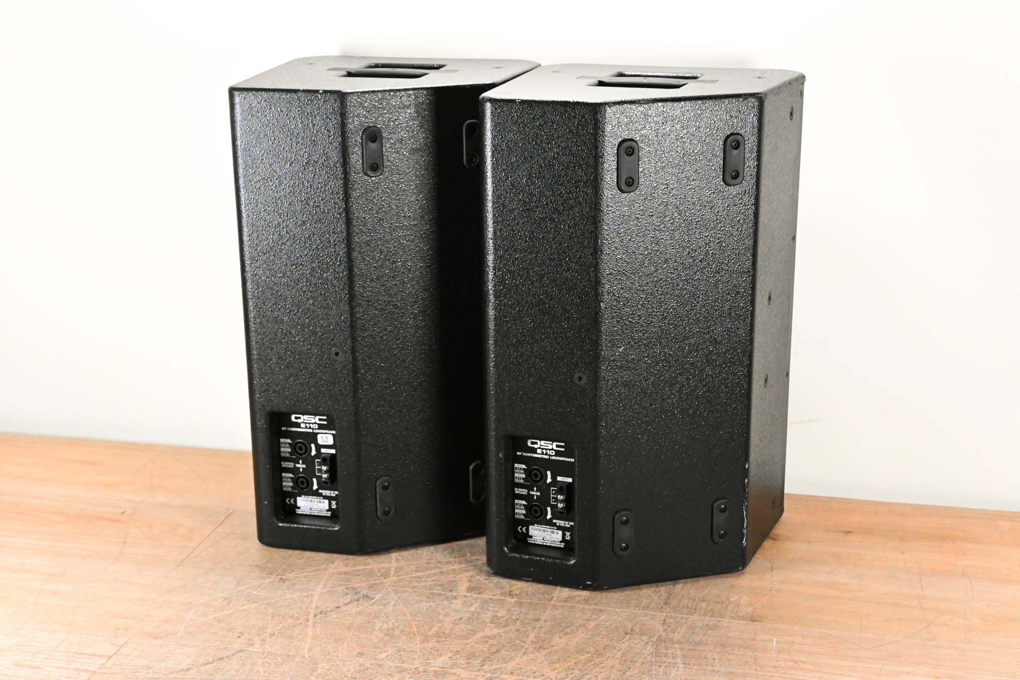 QSC E110 10" Two-Way Passive Loudspeaker (PAIR)