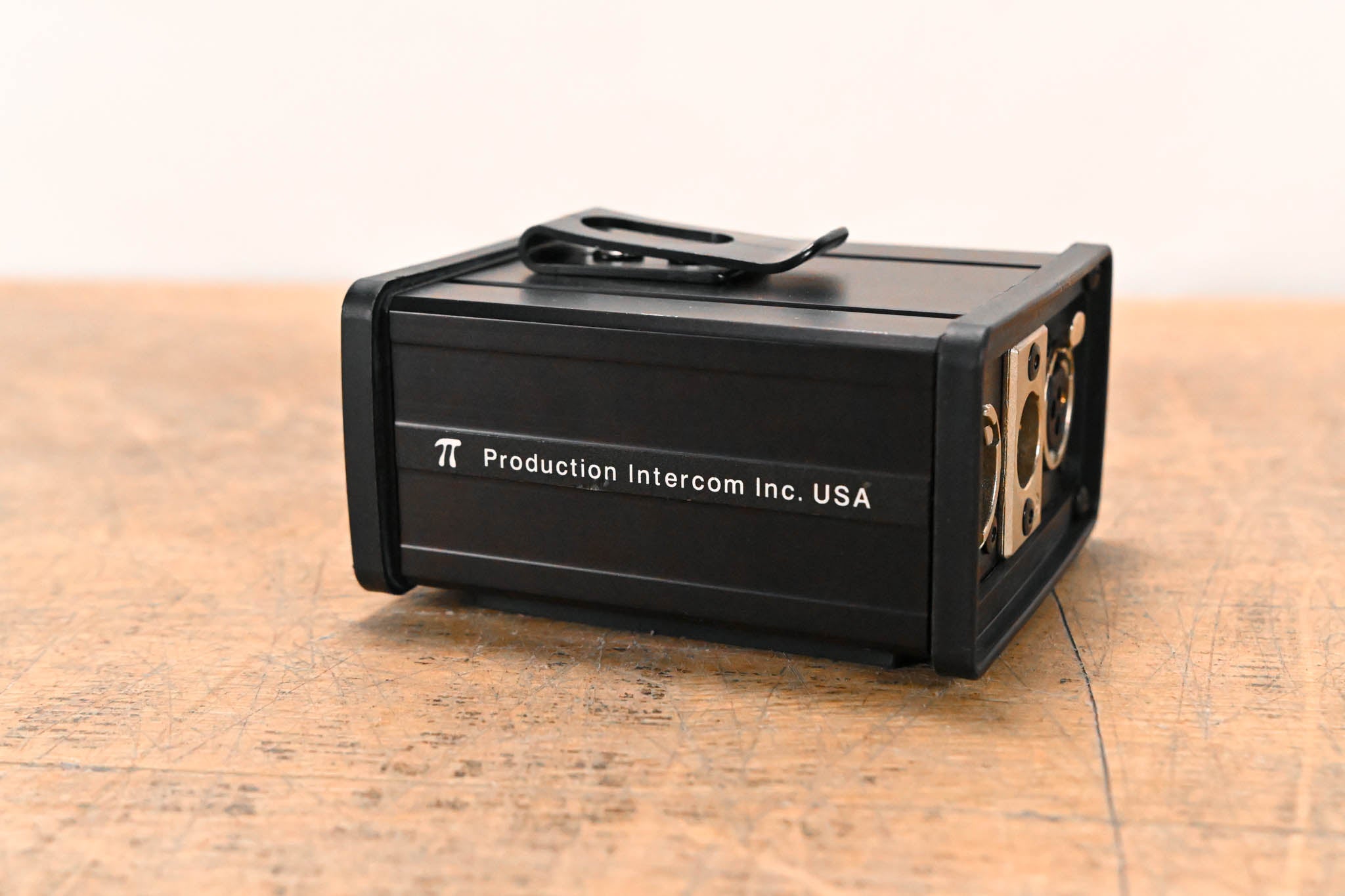 Production Intercom BP-1 Single-Circuit Headset Station Belt Pack