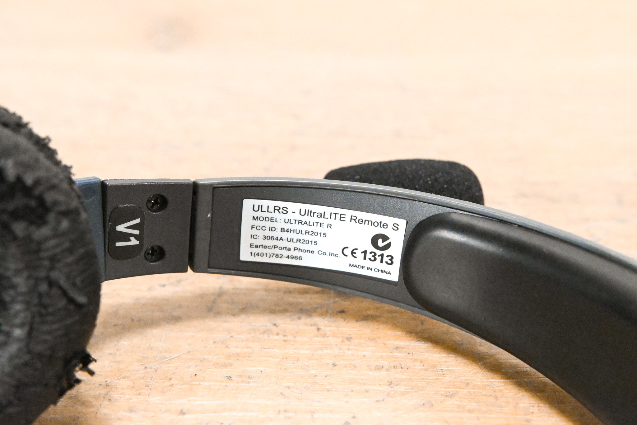 Eartec Ultralite R Single-Ear Remote Headset (ULLRS)