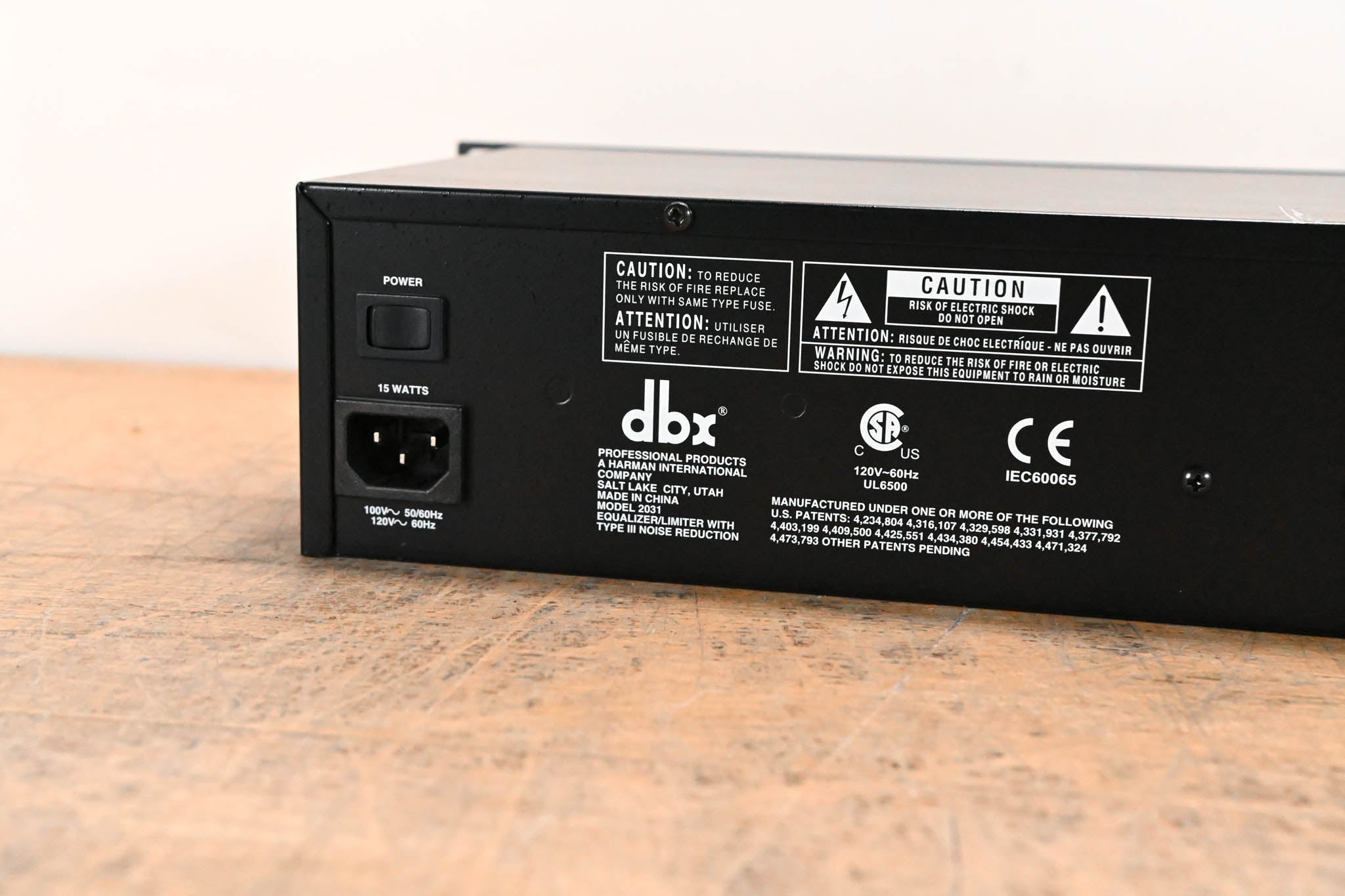 dbx 2031 Single-Channel 31-Band Graphic Equalizer/Limiter
