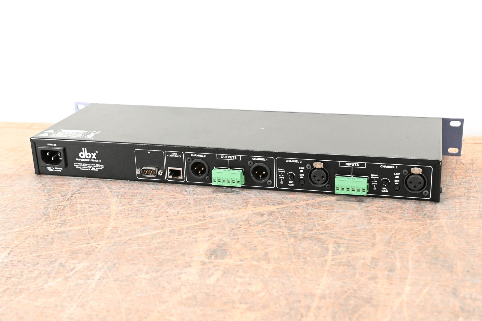 dbx DriveRack 220i System Processor w/ AFS Advanced Feedback Suppression