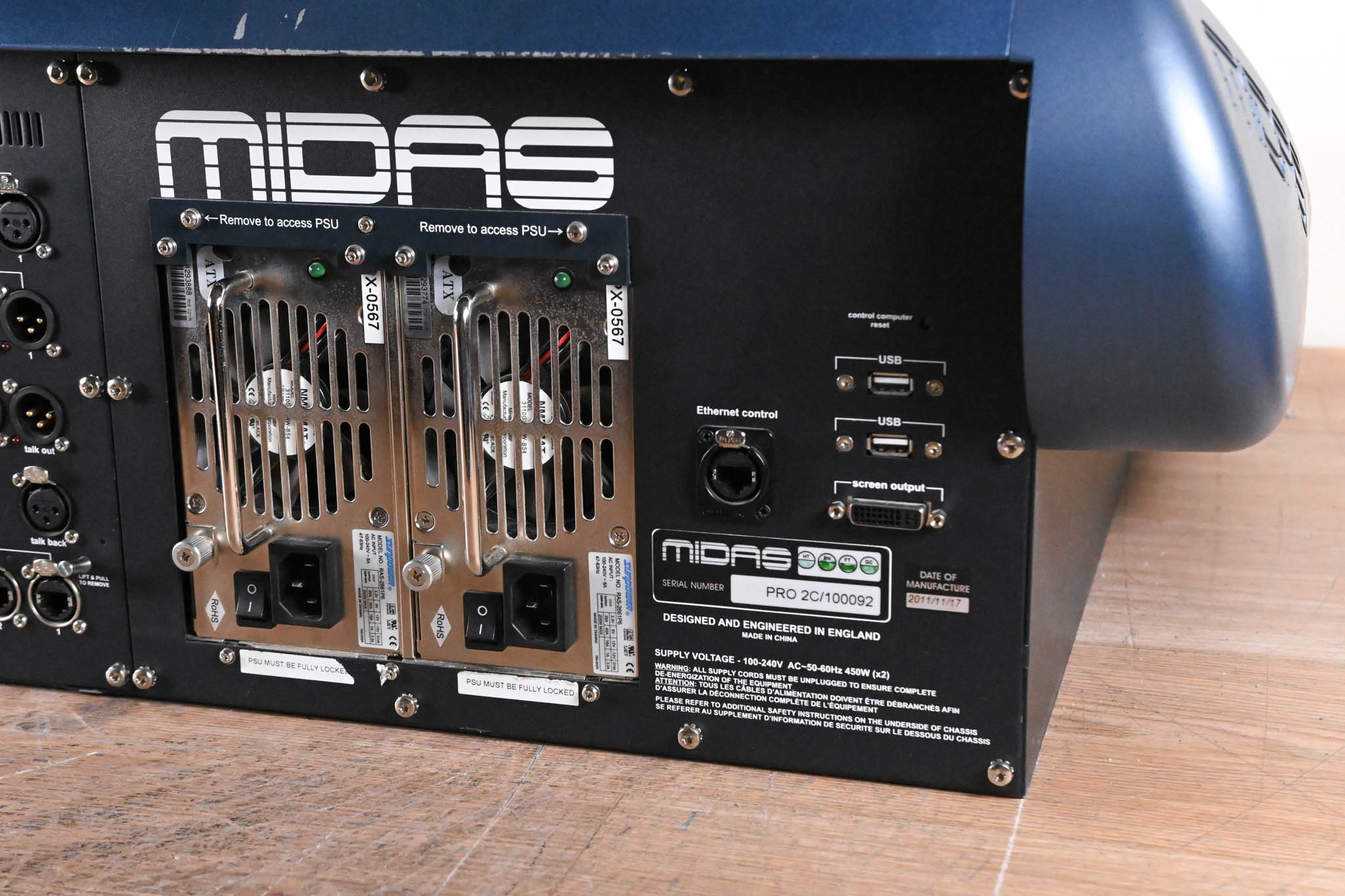 Midas PRO2C Live Digital Audio Mixing Console CG01JQJ