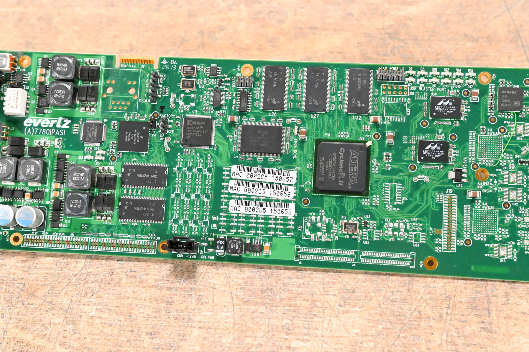Evertz 7880IP-ASI-IP ASI/SDI IP Encapsulator for 7700/7800 Multiframe