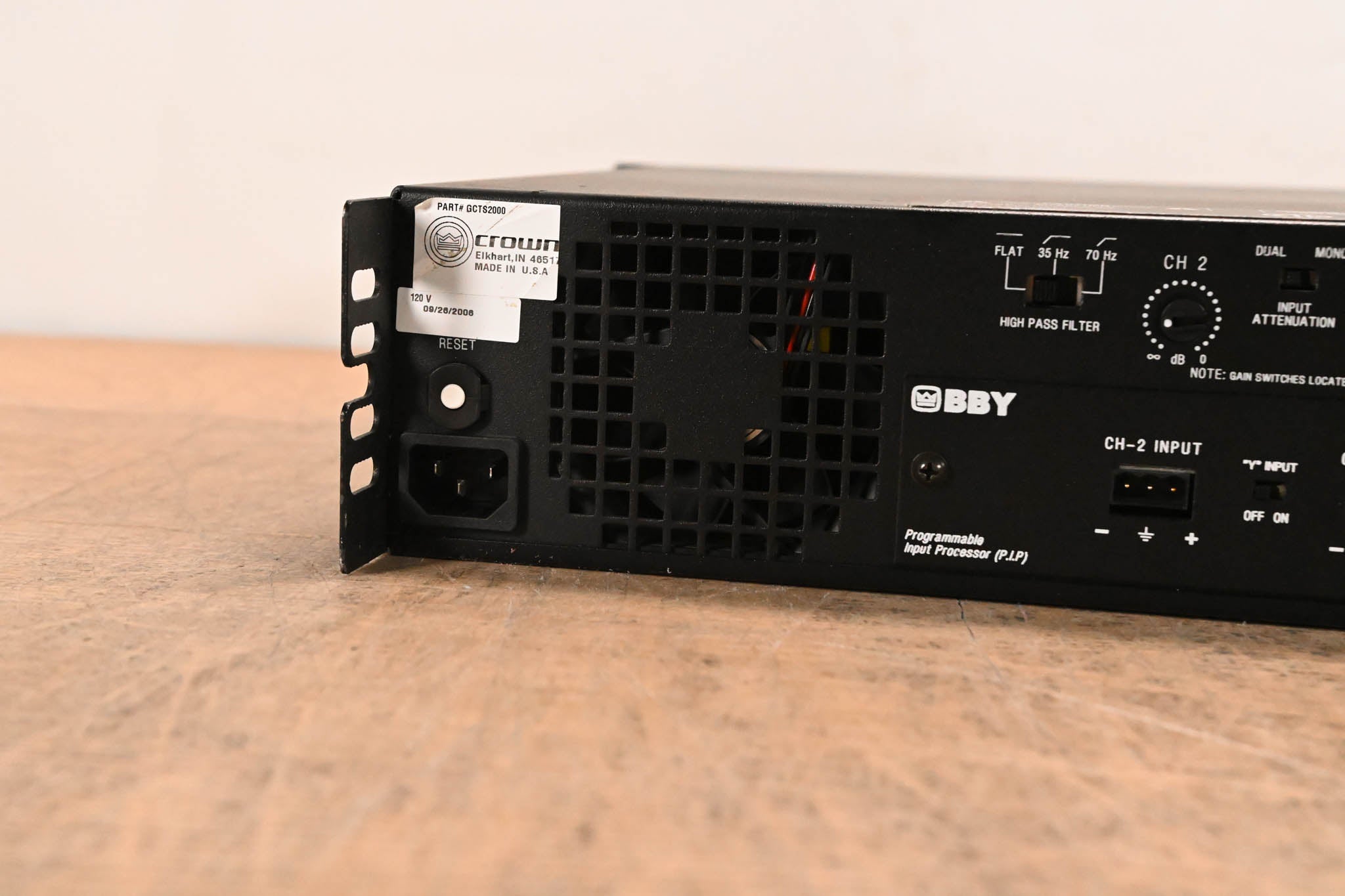 Crown CTs 2000 2-Channel 1000W Power Amplifier