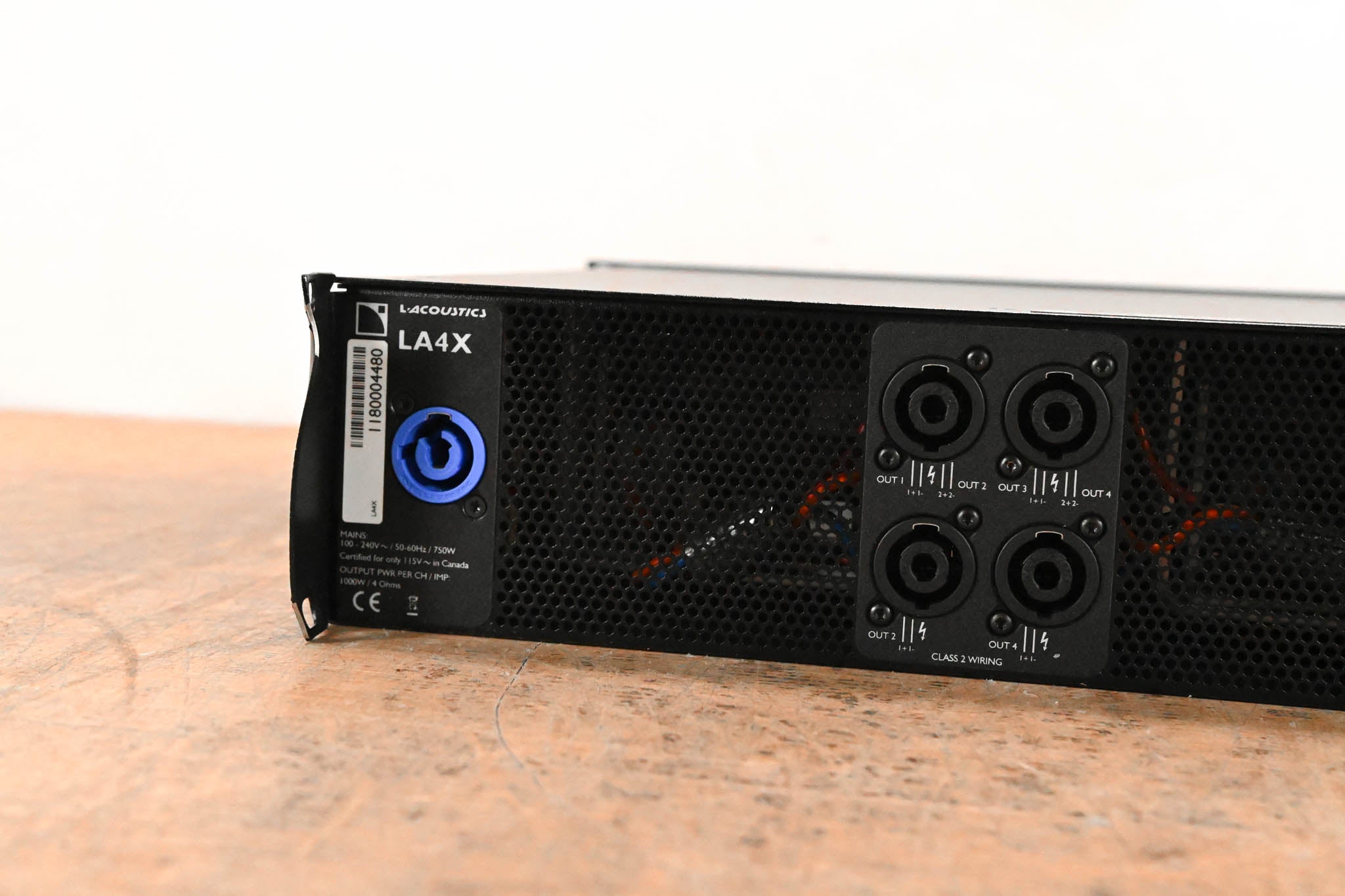 L-Acoustics LA4X Four-Channel Amplified Controller