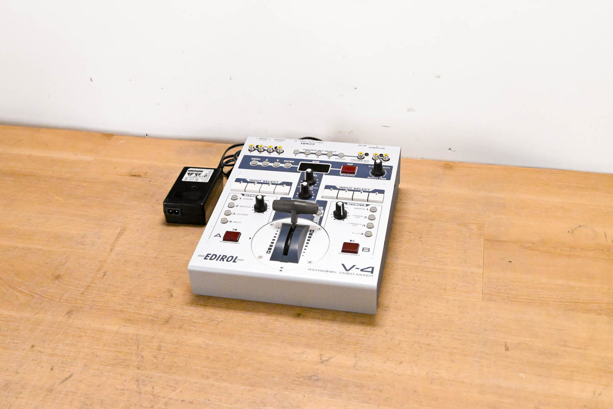 Edirol V-4 4-Channel Video Mixer with Effects