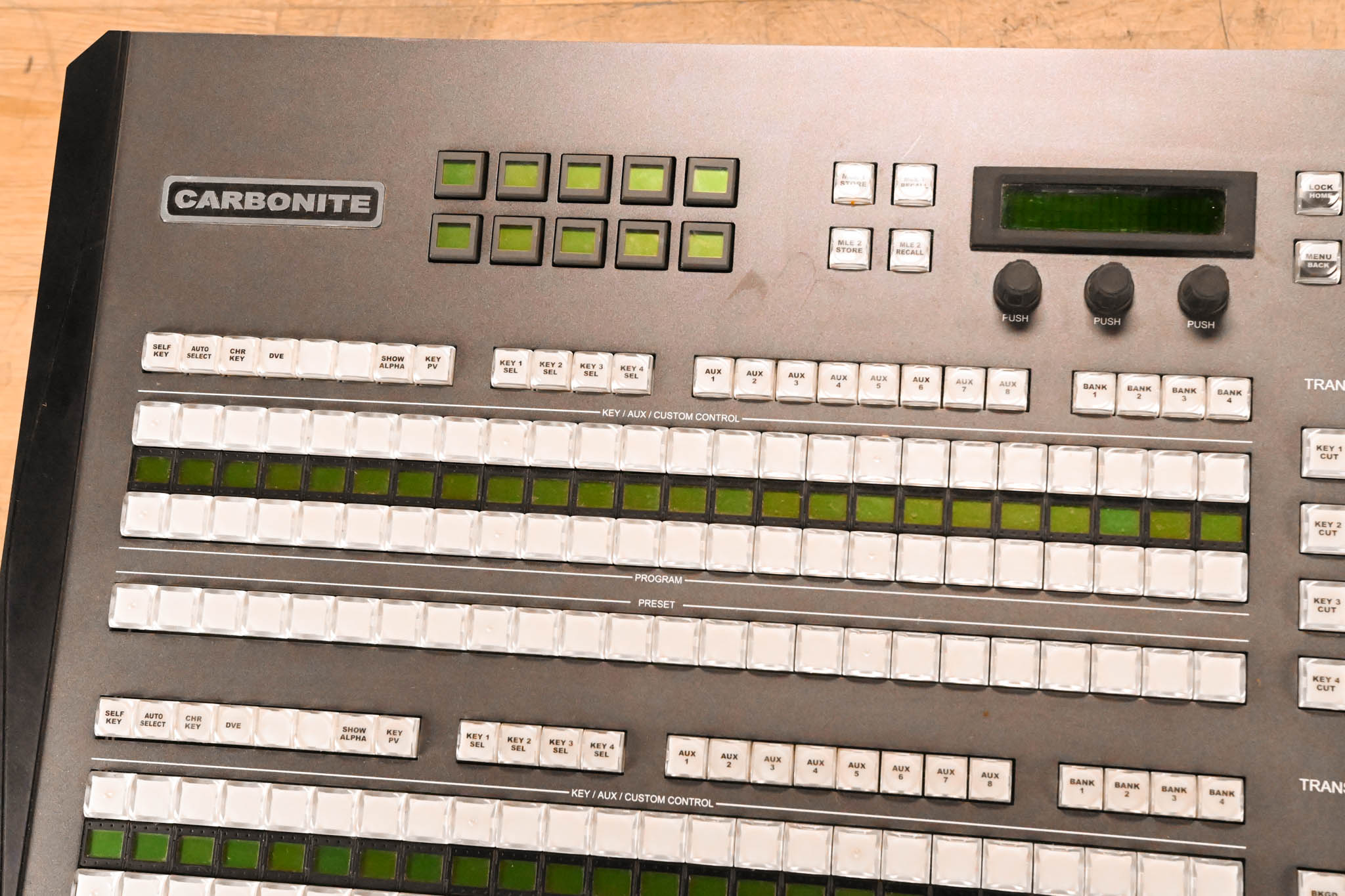 Ross Carbonite+ Frame 1 M/E Video Switcher with Carbonite 2M Panel