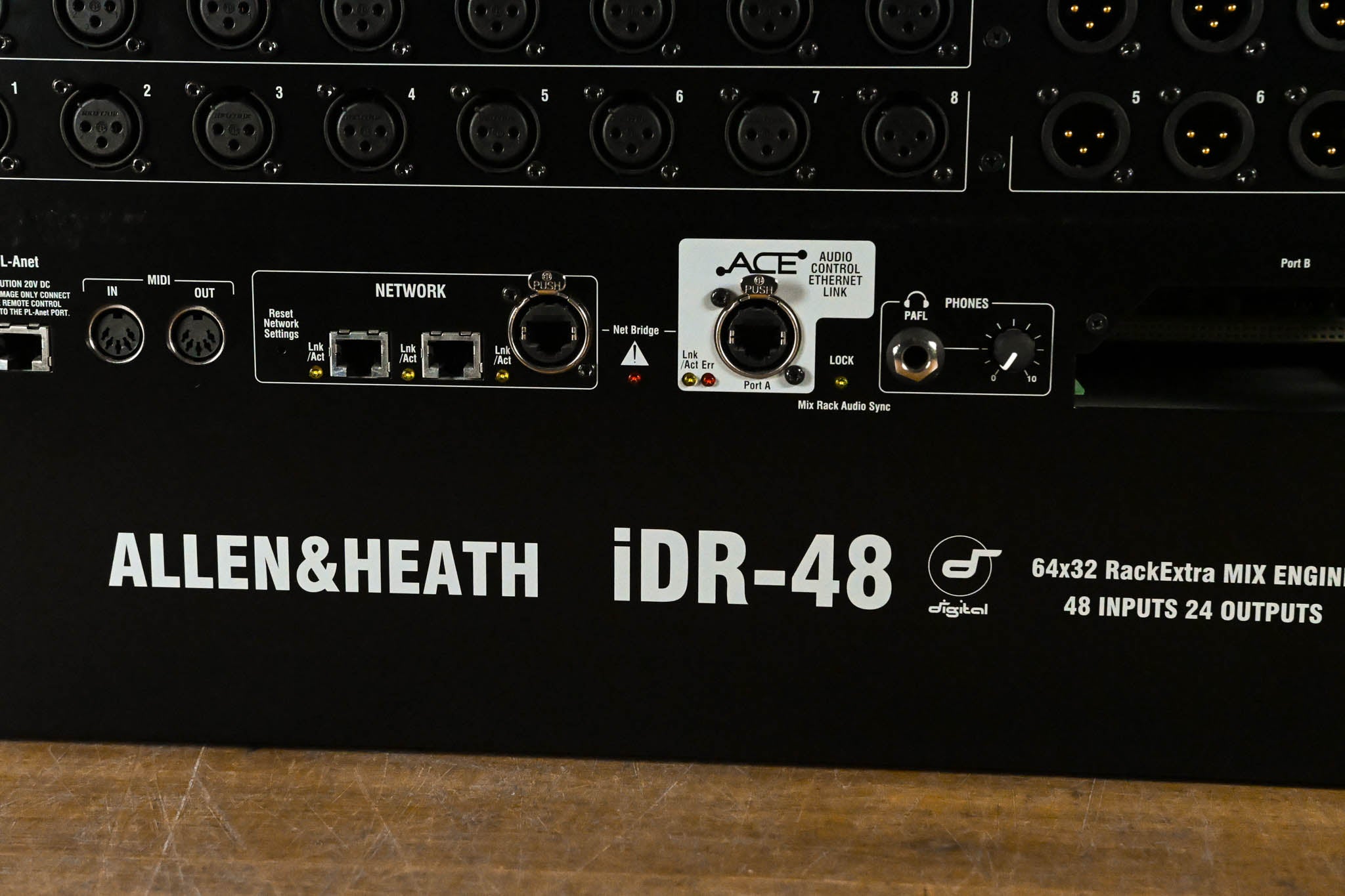 Allen & Heath iDR-48 48-In, 24-Out Audio Stage Box