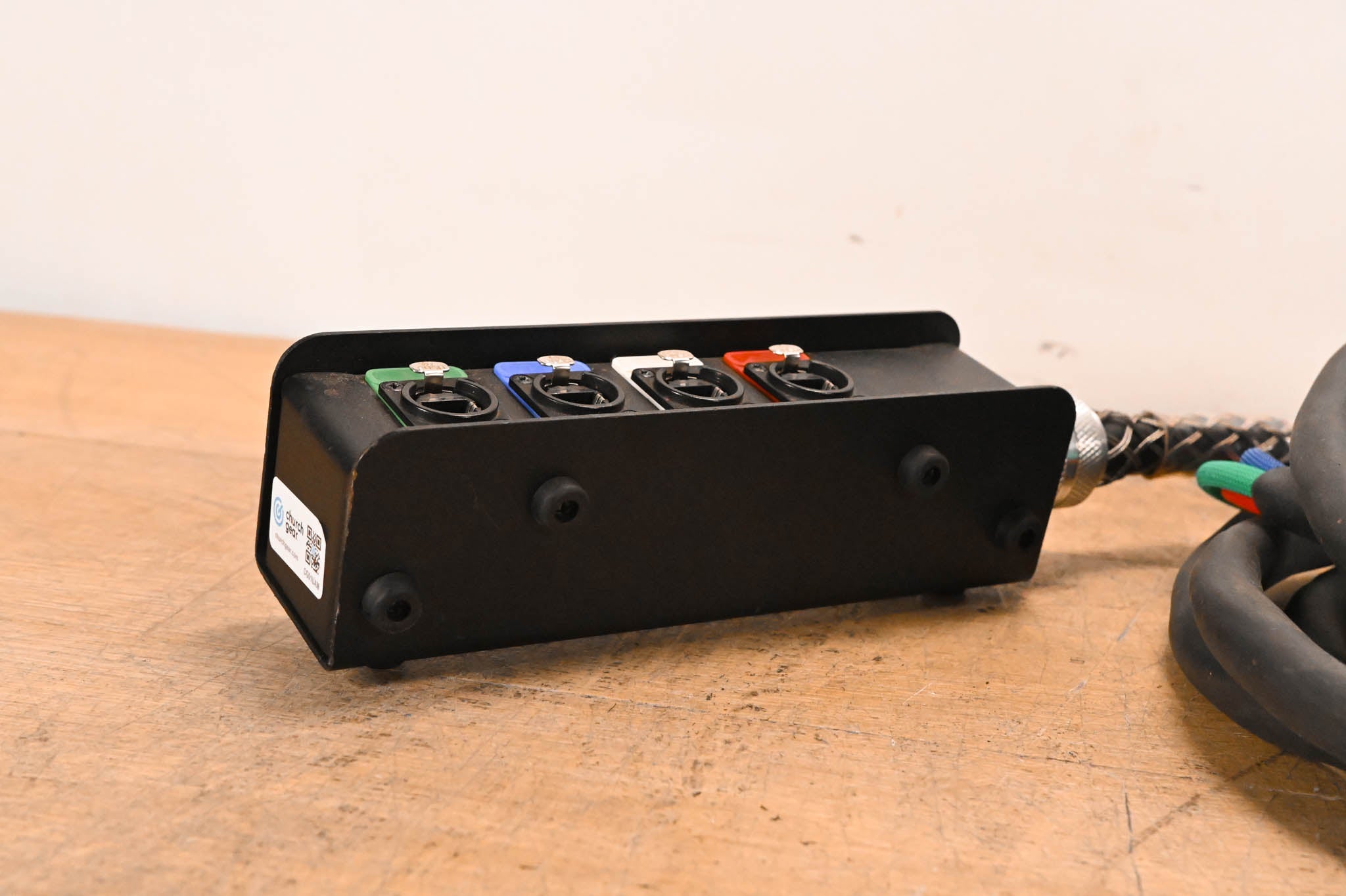 Whirlwind MD-0-4-C5E-025 4-Channel CAT5E Snake - 25ft