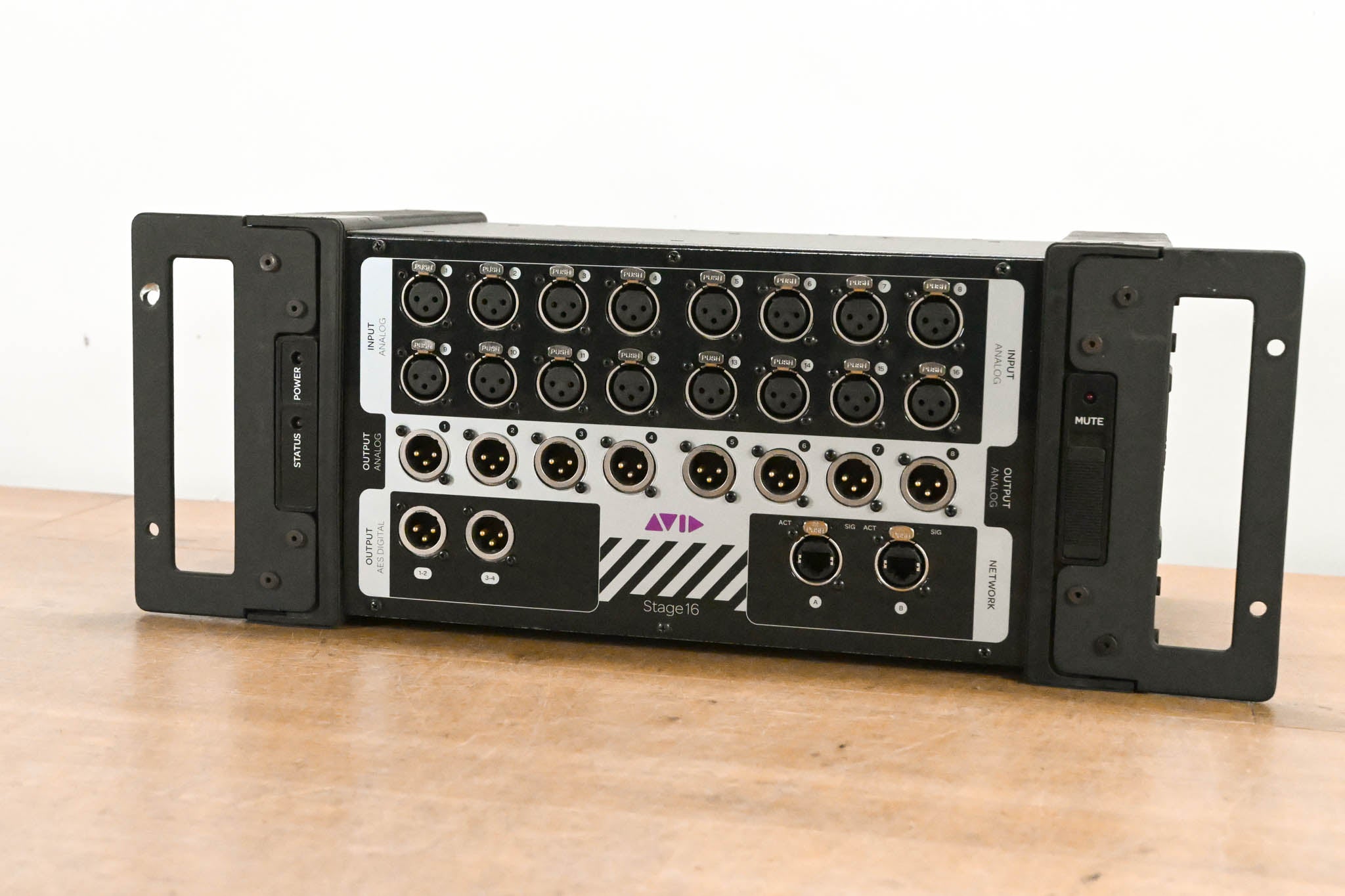 AVID Venue Stage 16 Remote I/O Stage Rack for S3L Digital Mixing System