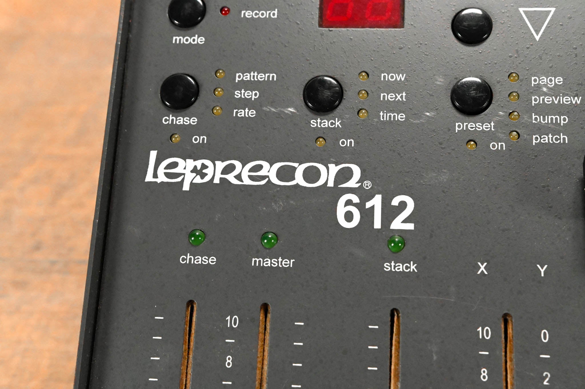 Leprecon LP-612 12-Channel Lighting Console (NO POWER SUPPLY)