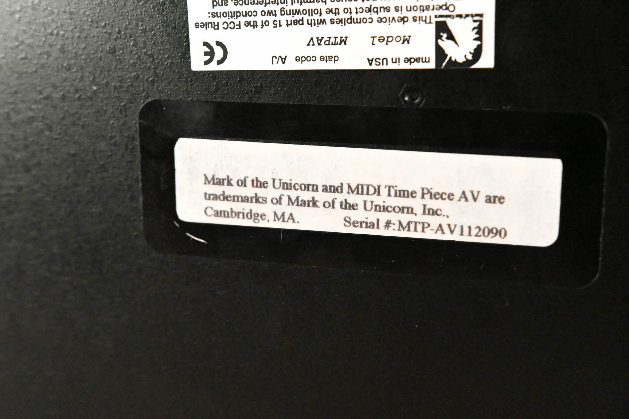 MOTU MTP AV MIDI Timepiece AV 8‑input, 8‑output MIDI interface