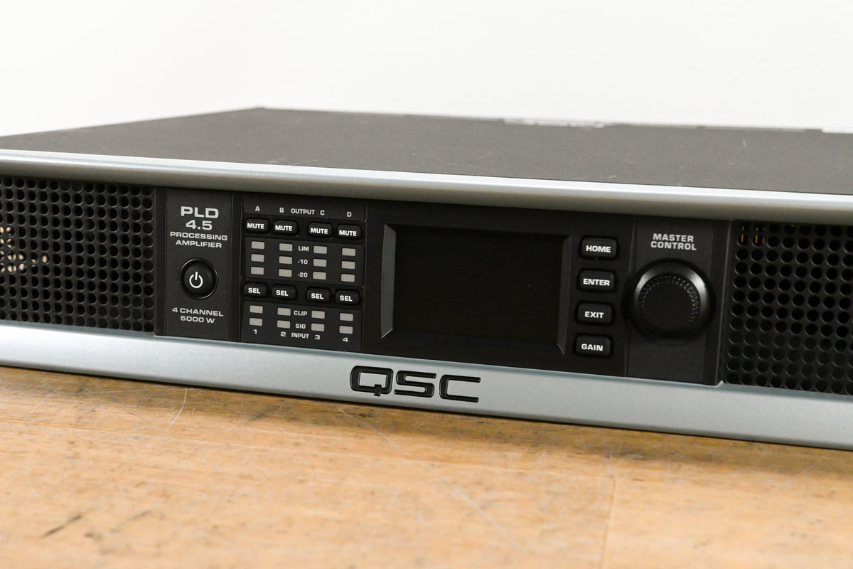 QSC PLD4.5 Four-Channel Power Amplifier with DSP