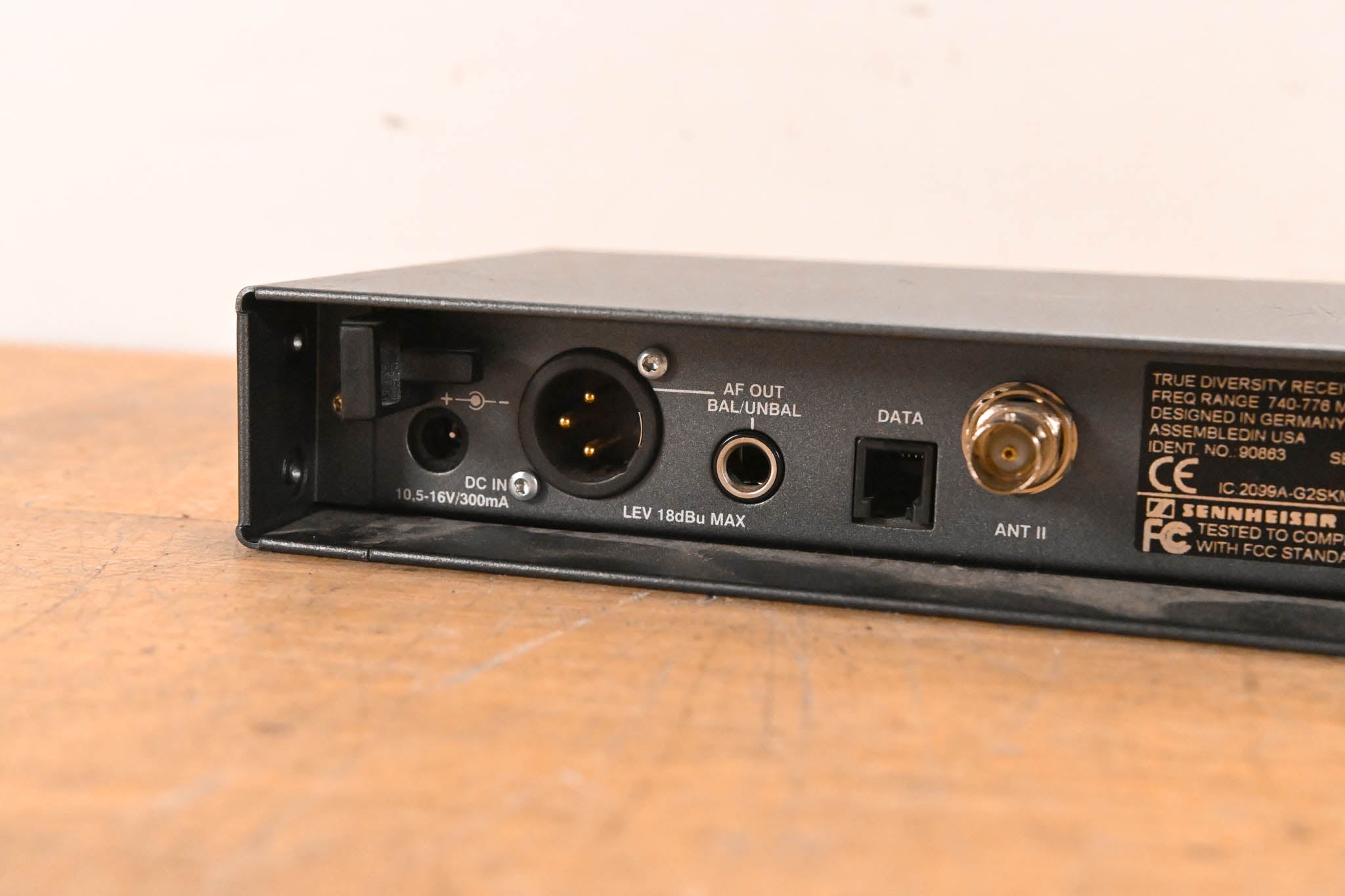 Sennheiser EM 300 G2 Wireless Receiver - 740-776 MHz (NO POWER SUPPLY)