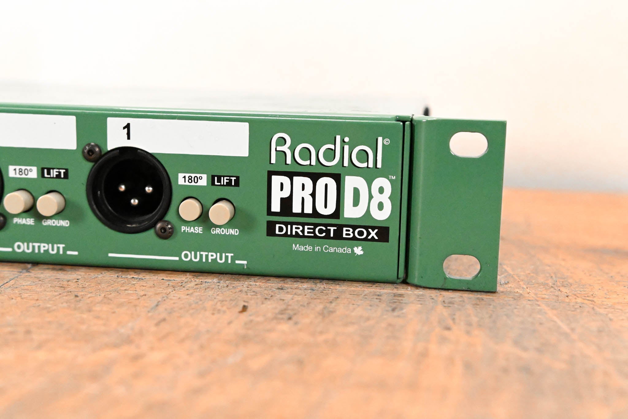 Radial Engineering ProD8 8-Channel Passive Instrument Direct Box