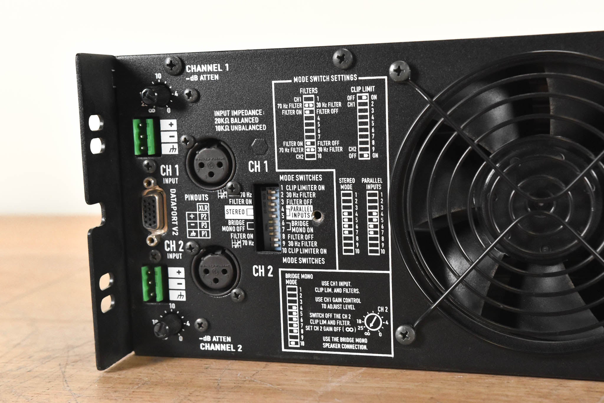 QSC ISA450 Two-Channel Commercial Power Amplifier