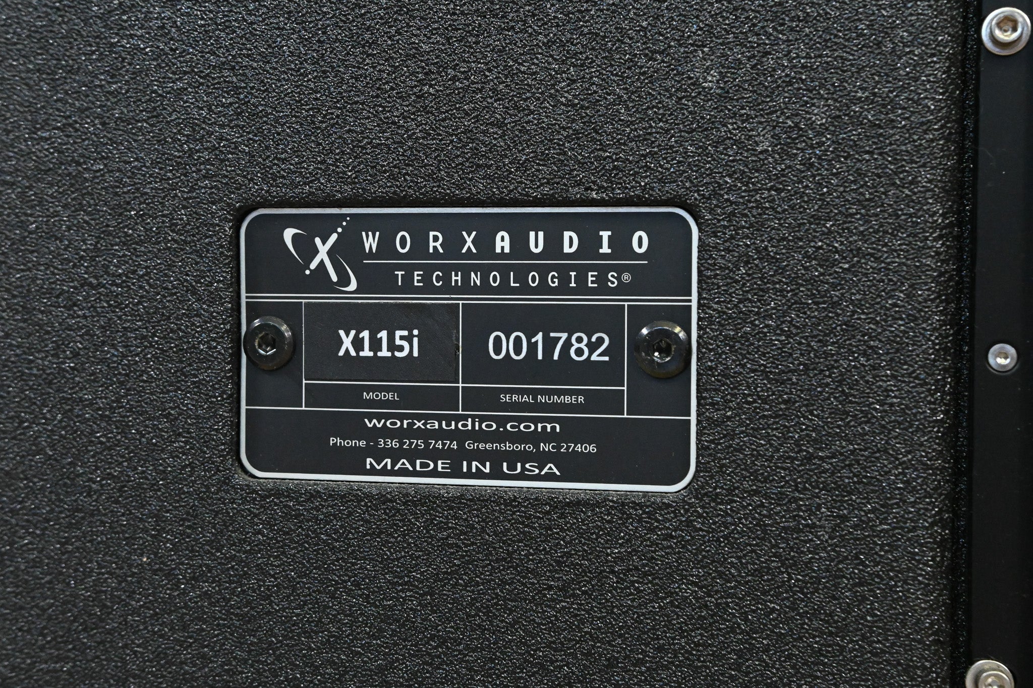 WorxAudio X115i-P 1x15” Powered Extended Bass Subwoofer