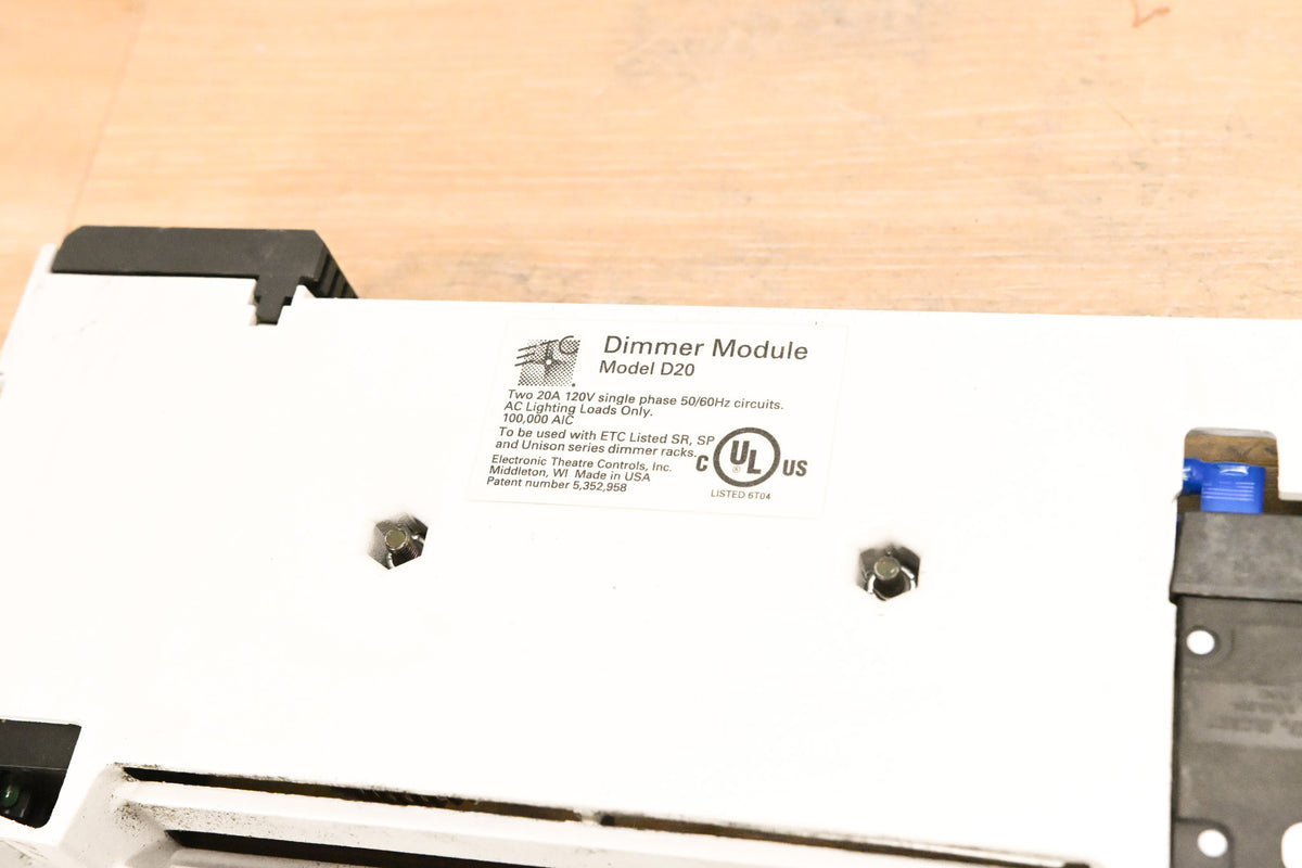 ETC D20 Dual 20A Dimmer Module (Pack of 4)