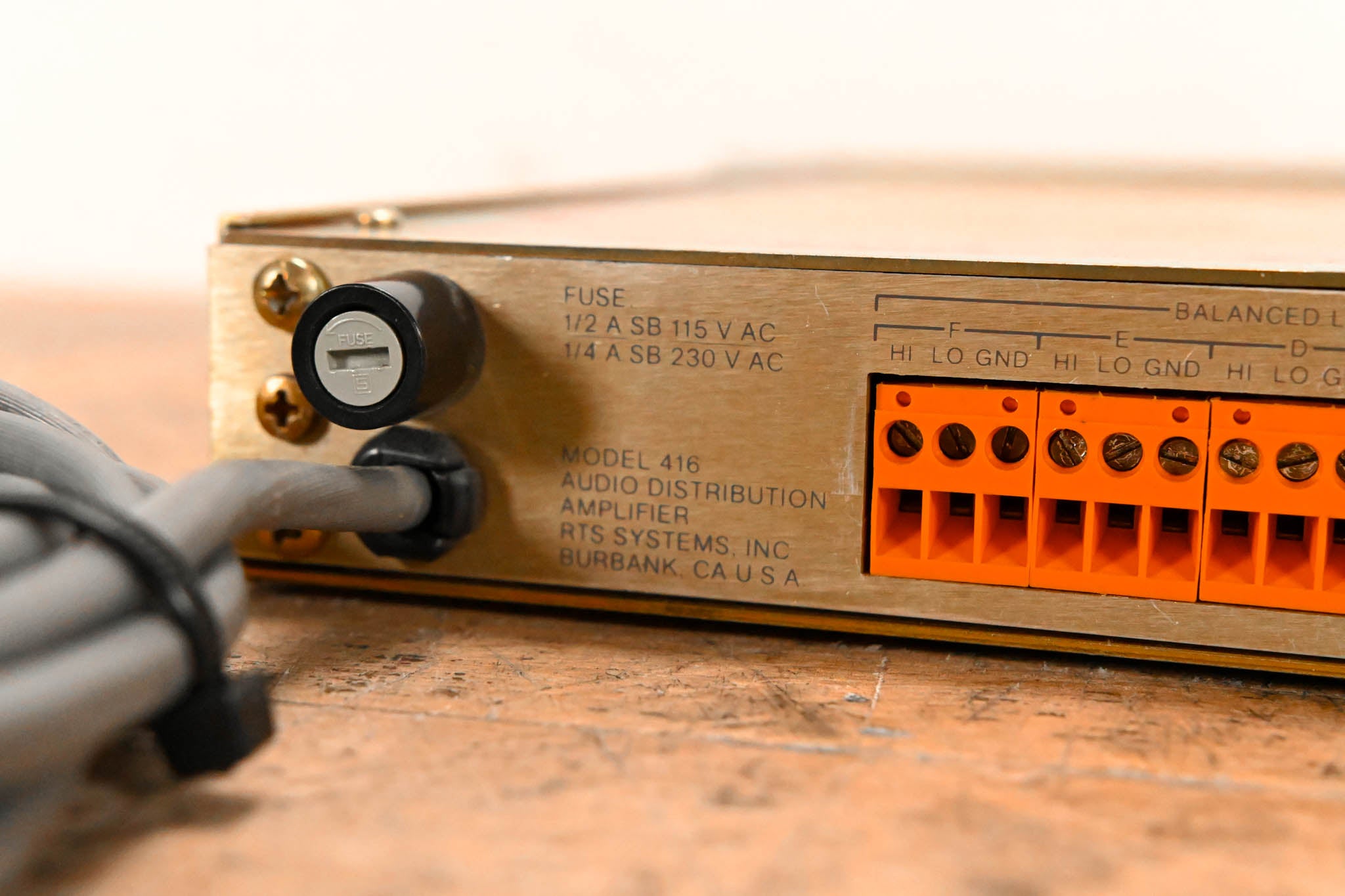 RTS 416 Audio Distribution Amplifier
