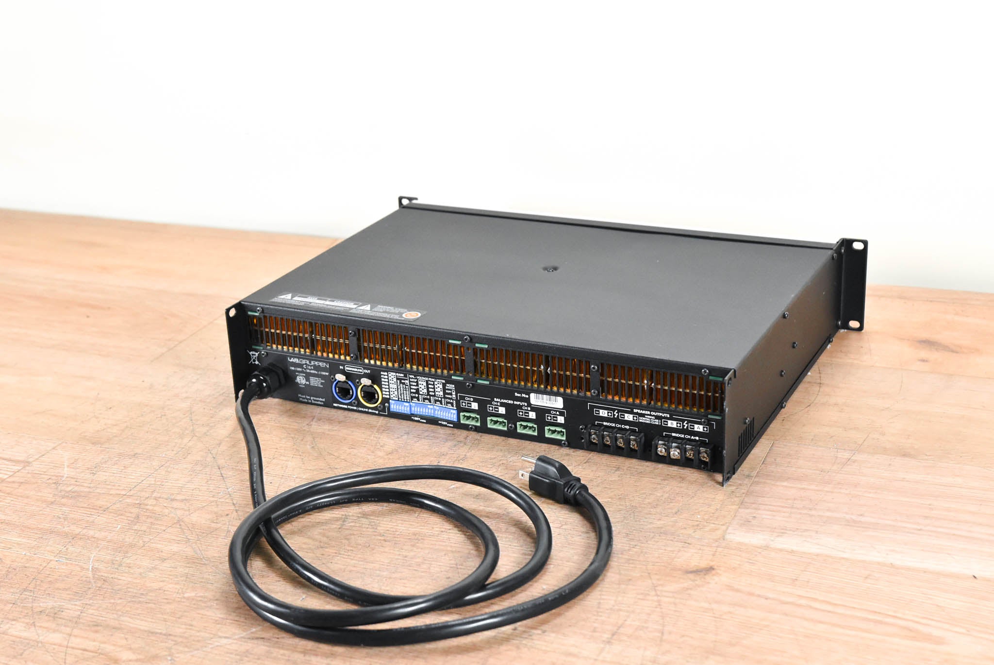 Lab Gruppen C 16:4 1600W Four-Channel Power Amplifier