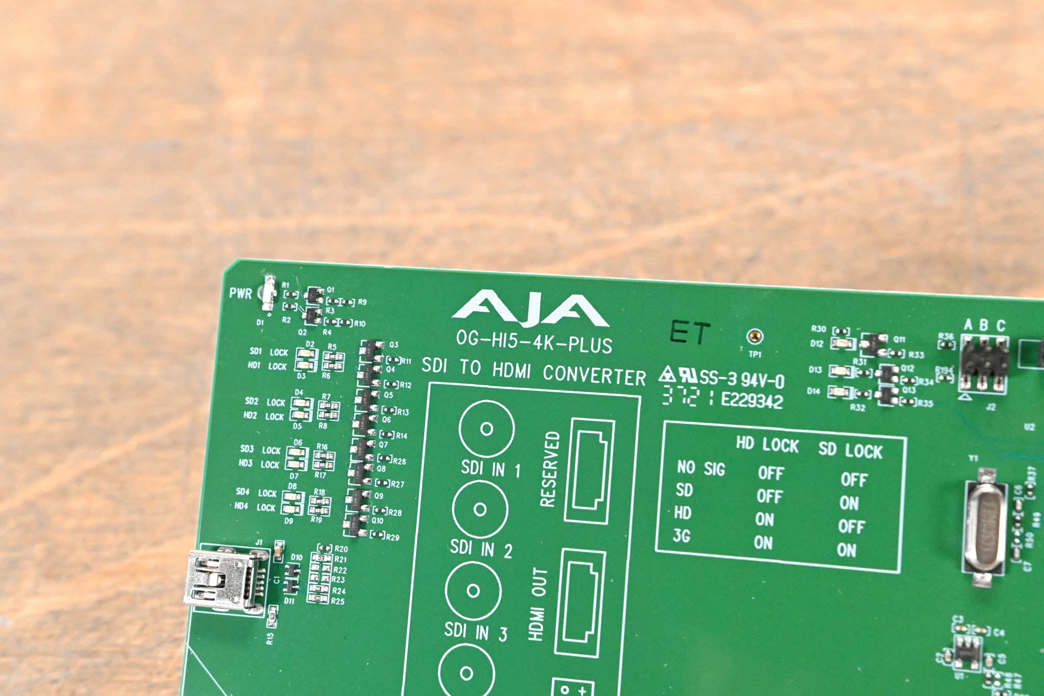 AJA OG-HI5-4K-PLUS openGear SDI to HDMI Converter