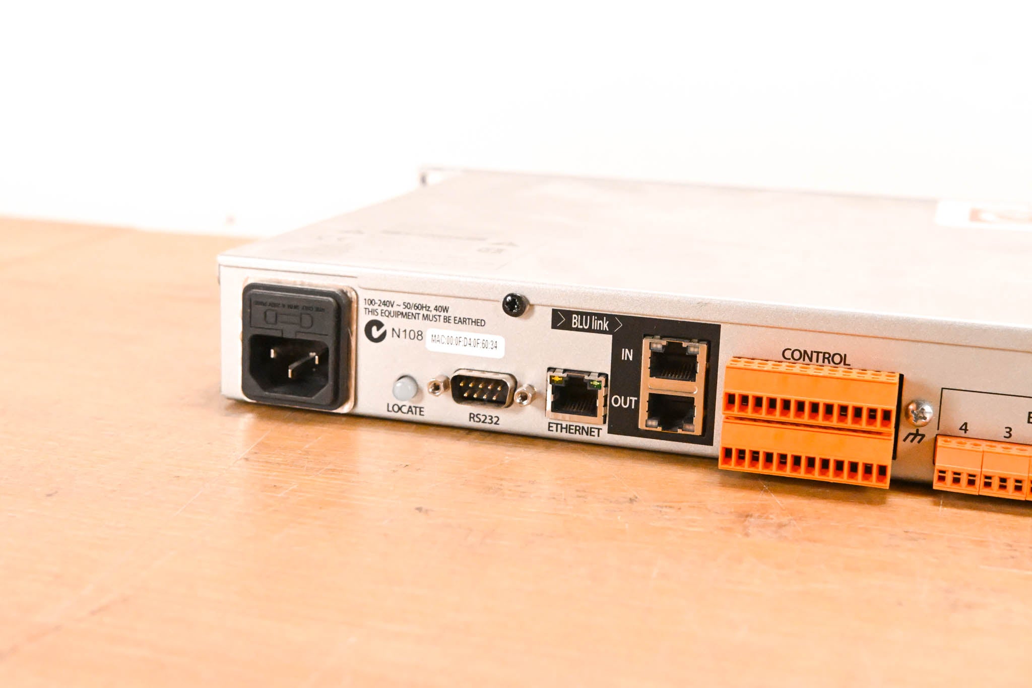 BSS London BLU-100 12x8 Signal Processor with BLU Link