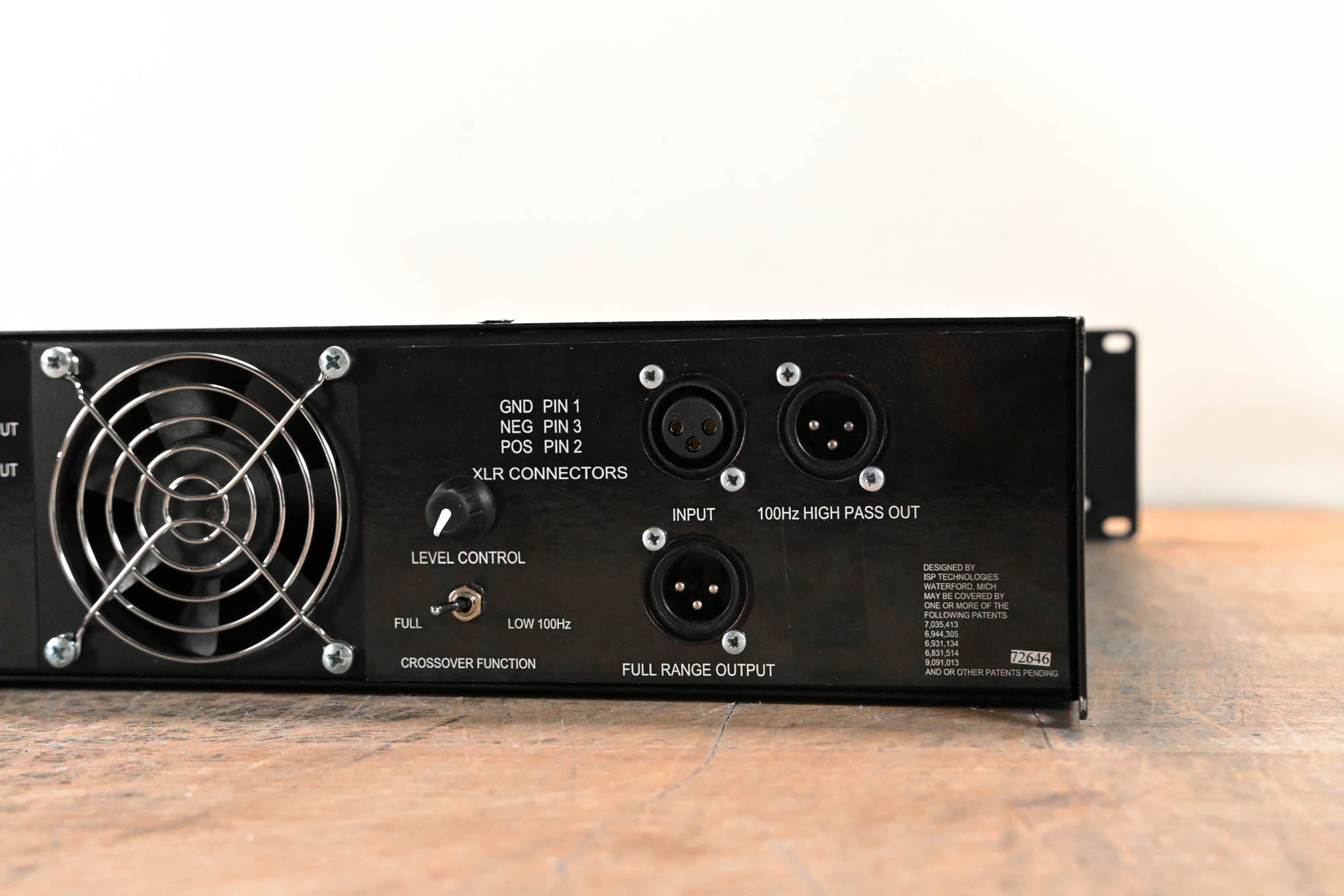 iSP Technologies XMAX 218-RA Single-Channel Subwoofer Power Amplifier