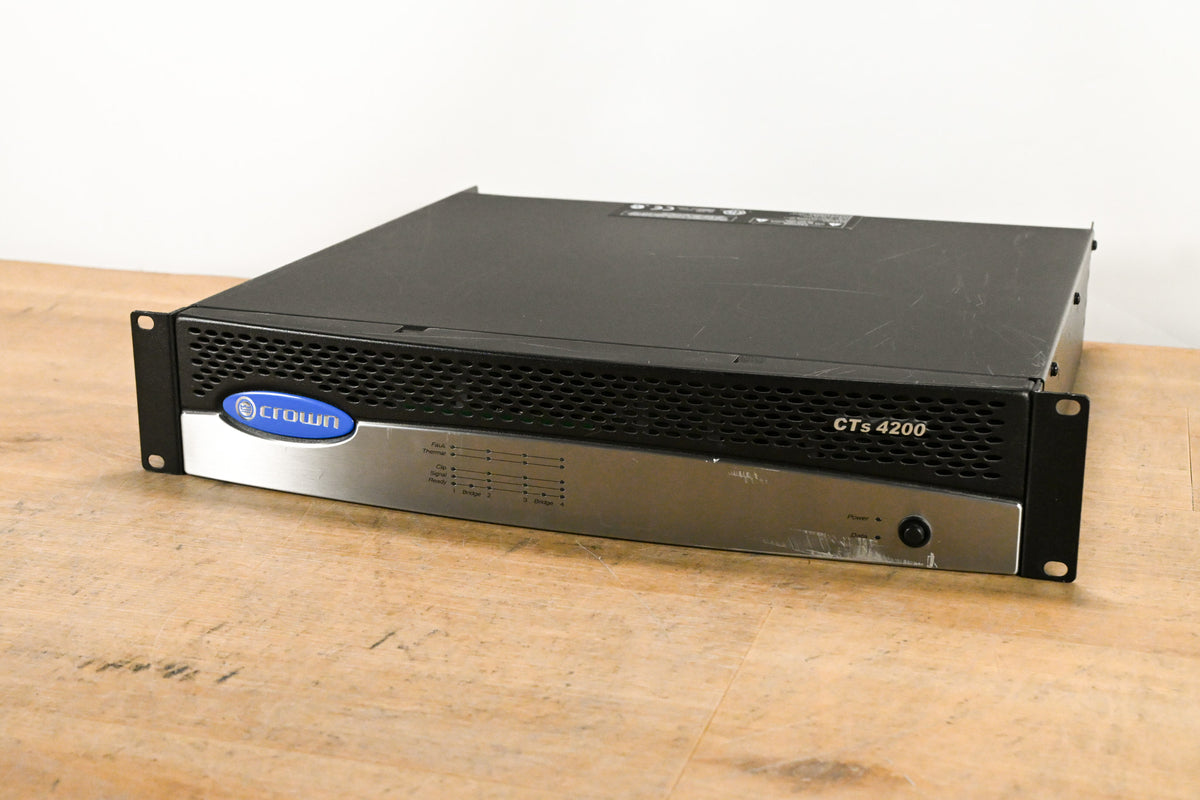 Crown CTs 4200 Four-Channel, 260W Power Amplifier