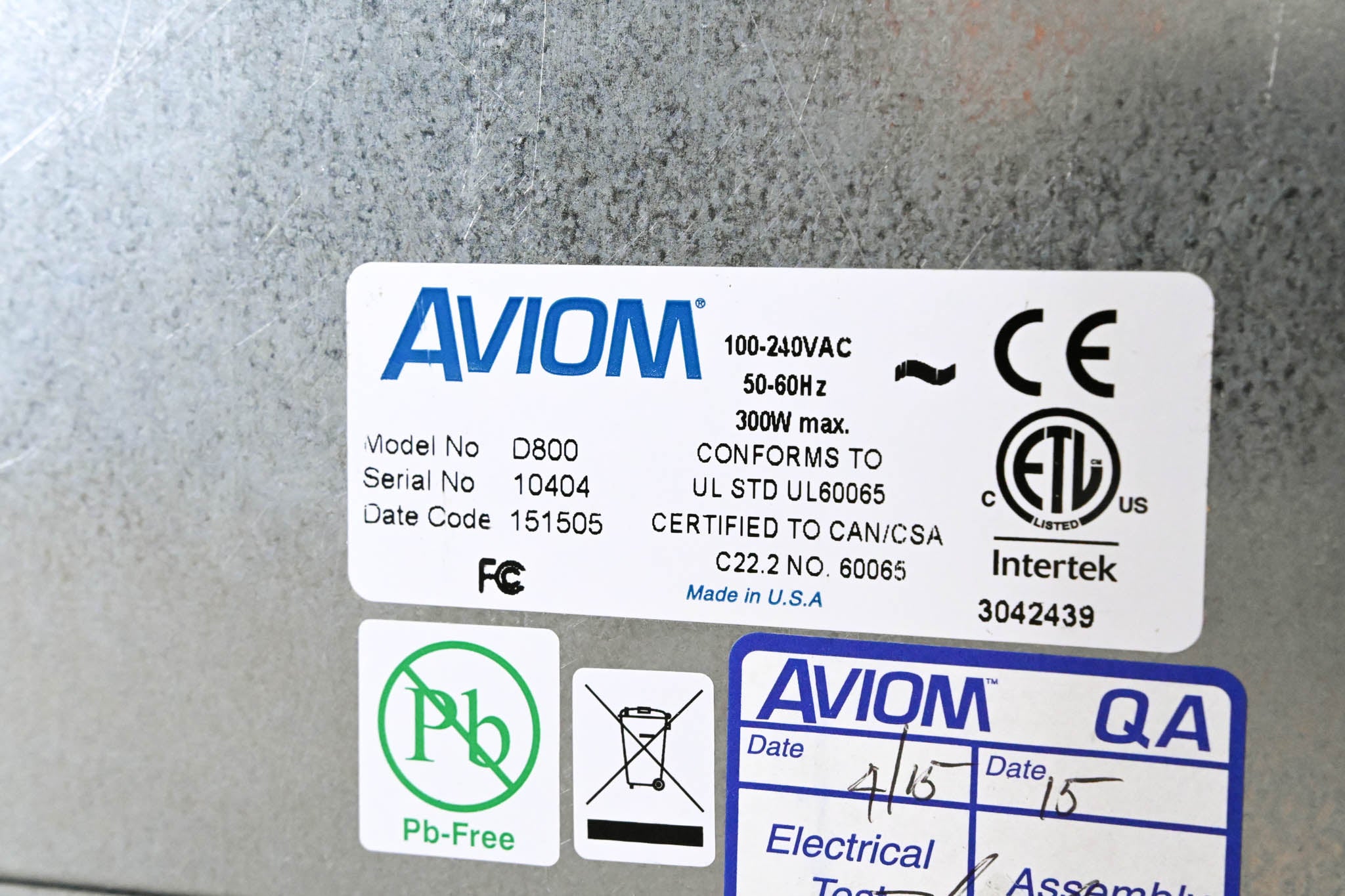 Aviom D800 A-Net Distributor