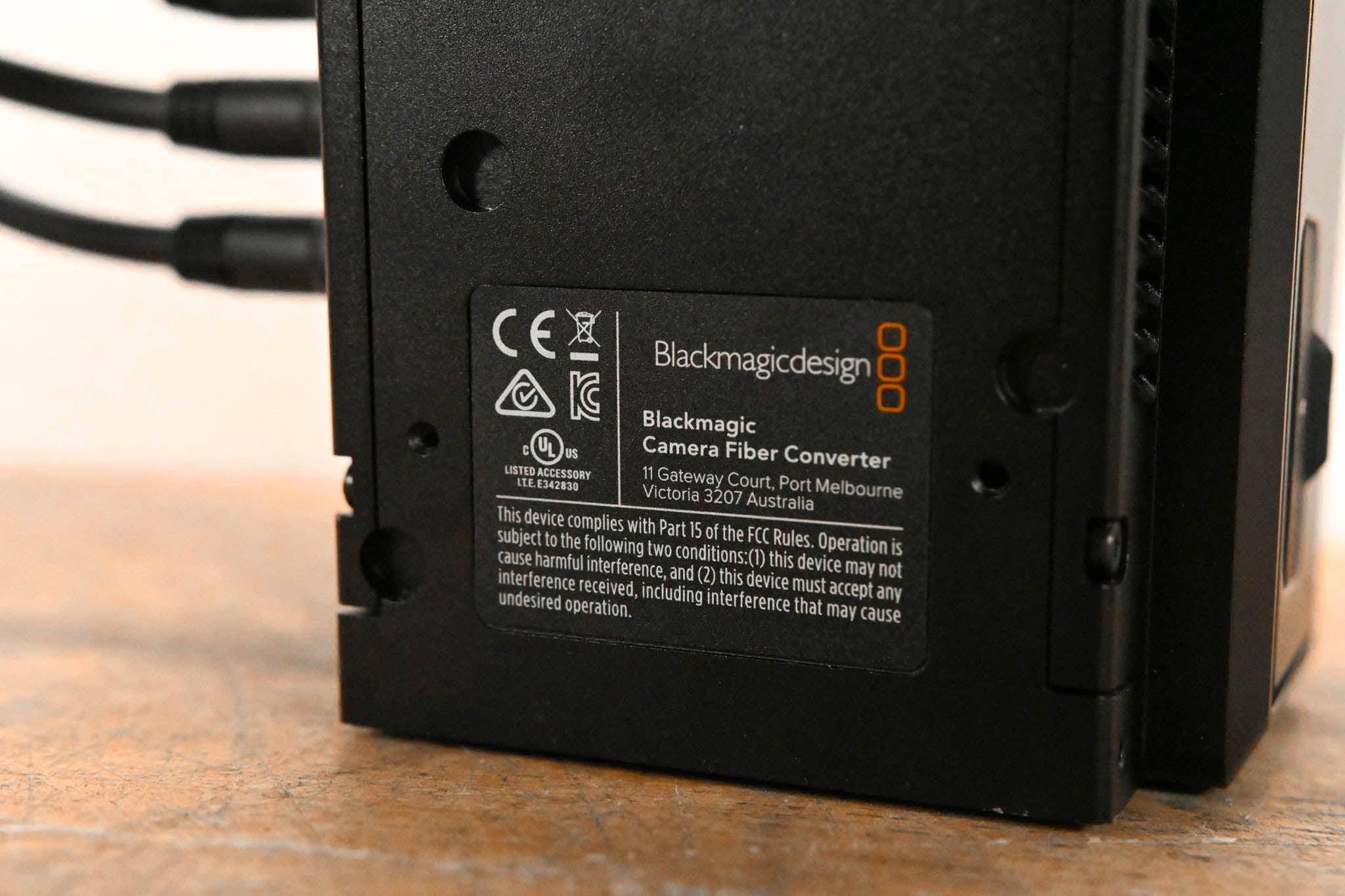Blackmagic Design Camera Fiber Converter