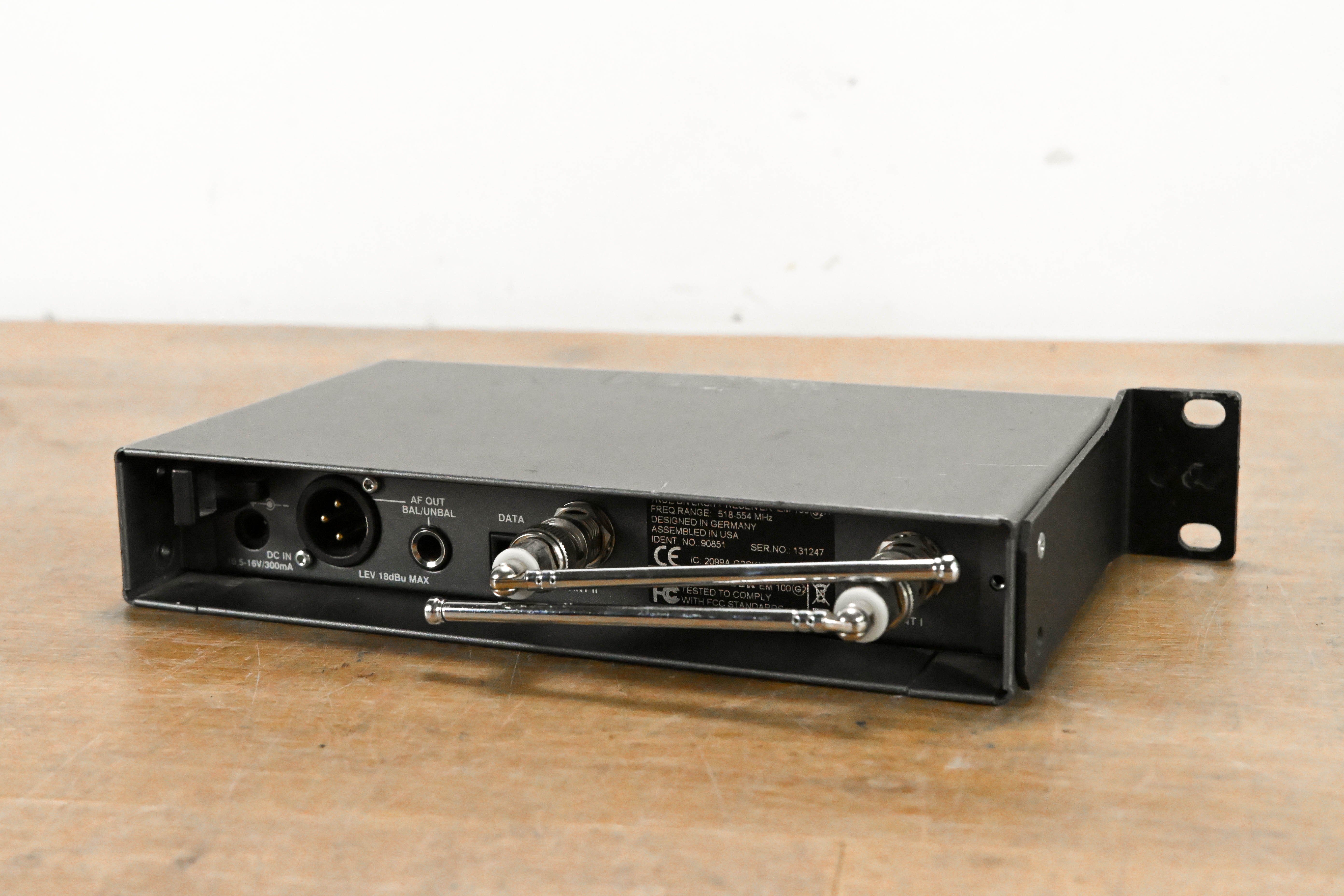 Sennheiser EM 100 G2 Wireless Receiver - 518-554 MHz (NO POWER SUPPLY)