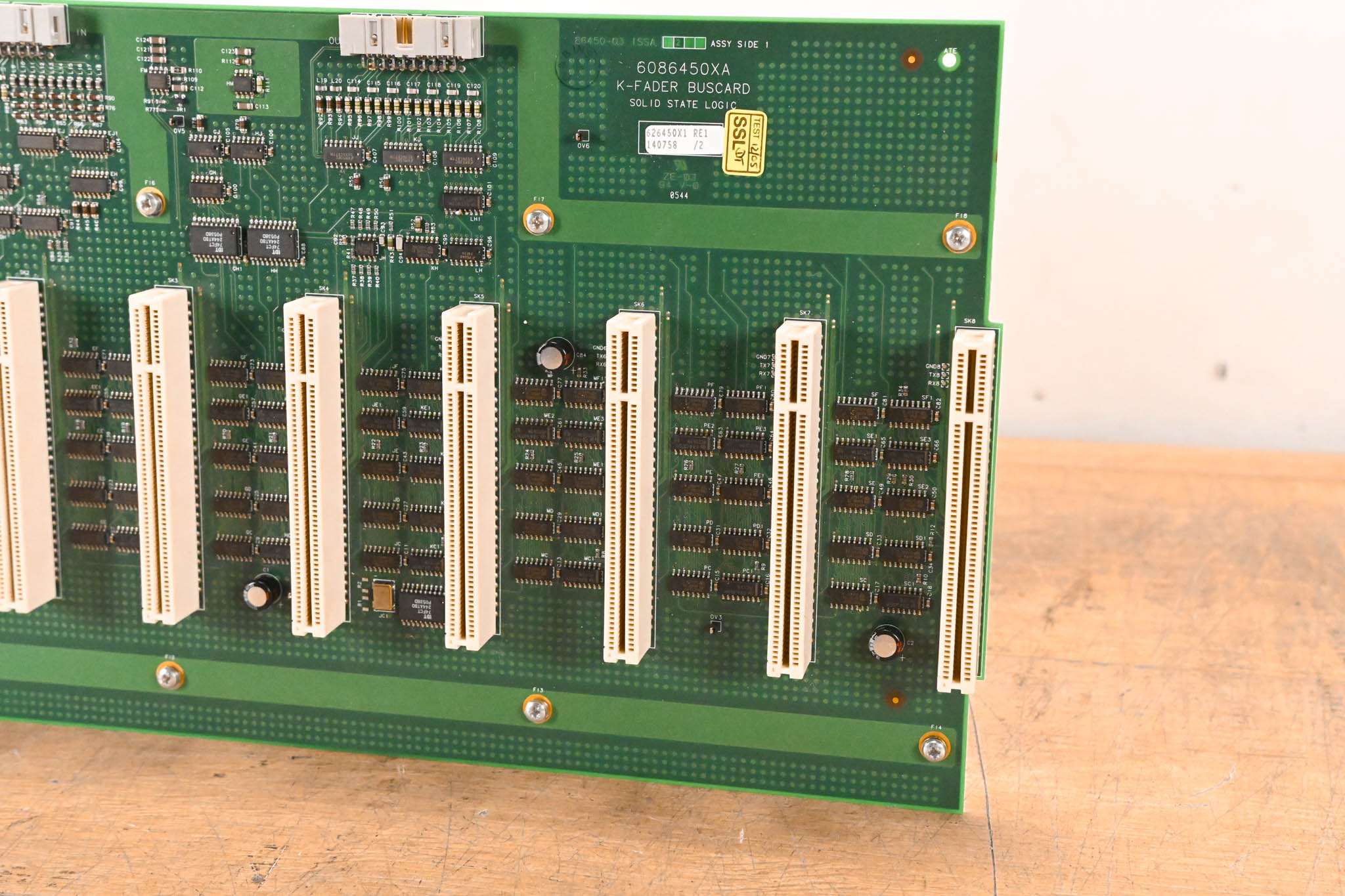 Solid State Logic SSL C300 HD K-Fader Buscard