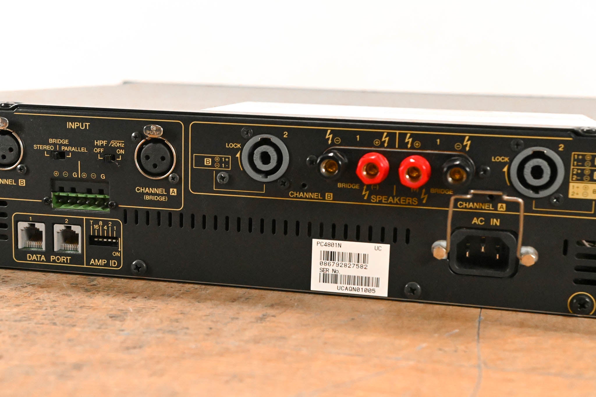 Yamaha PC4801N 2-Channel 475W Power Amplifier